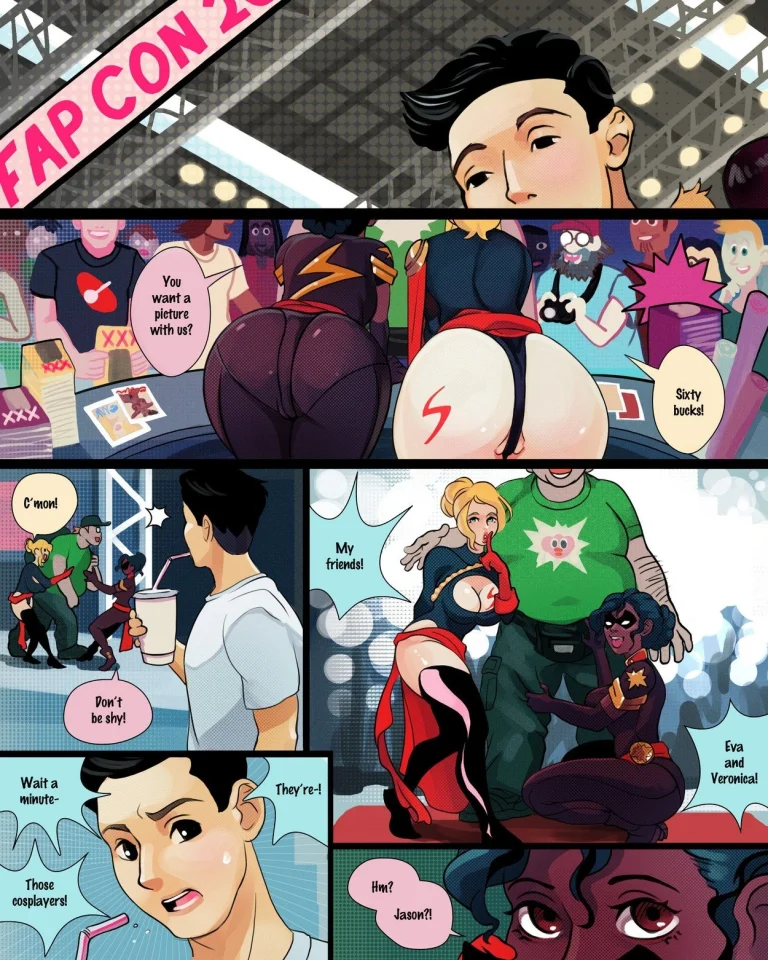 Fap Con porn comic picture 1