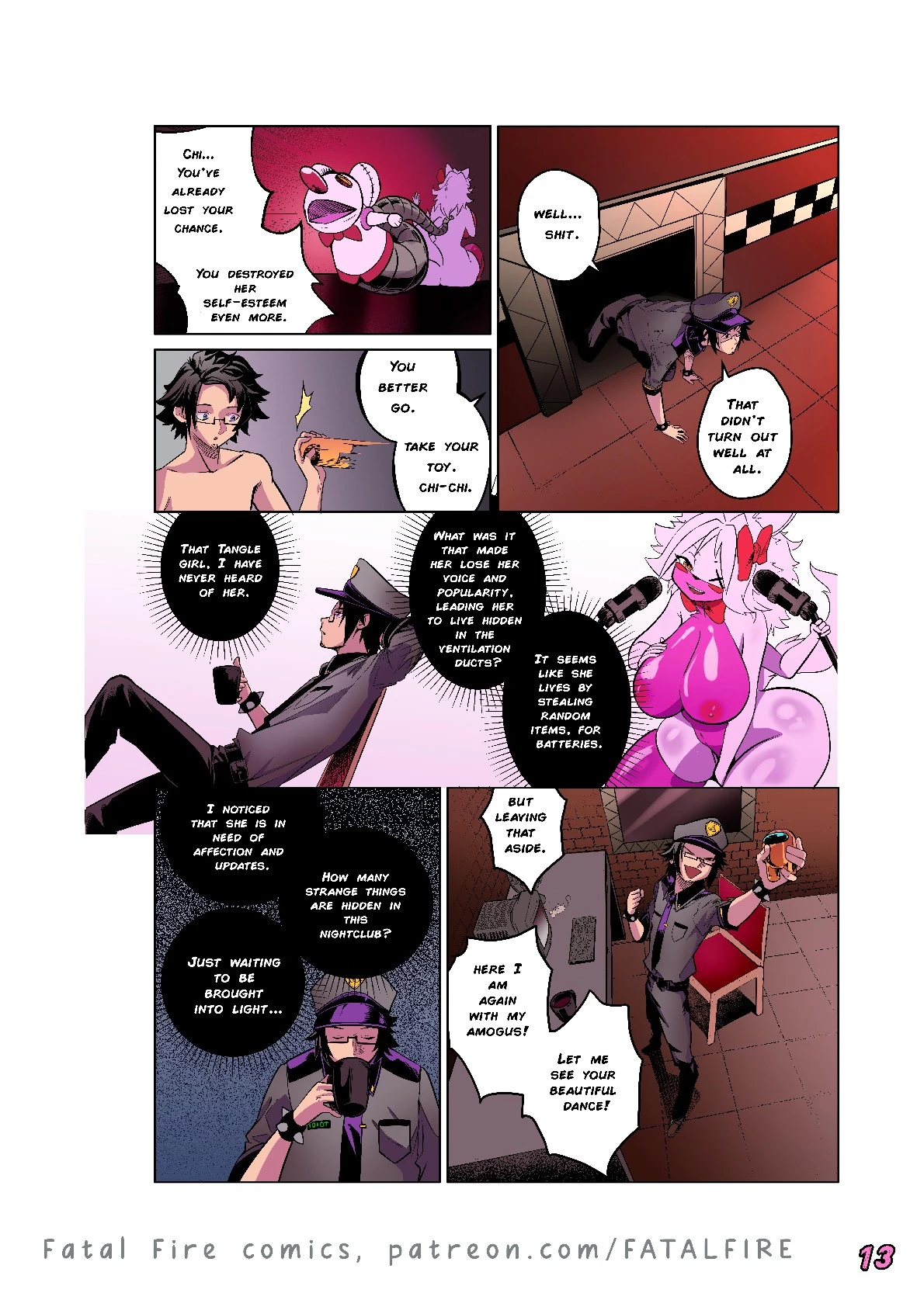 Fap nights at Frennis porn comic picture 16