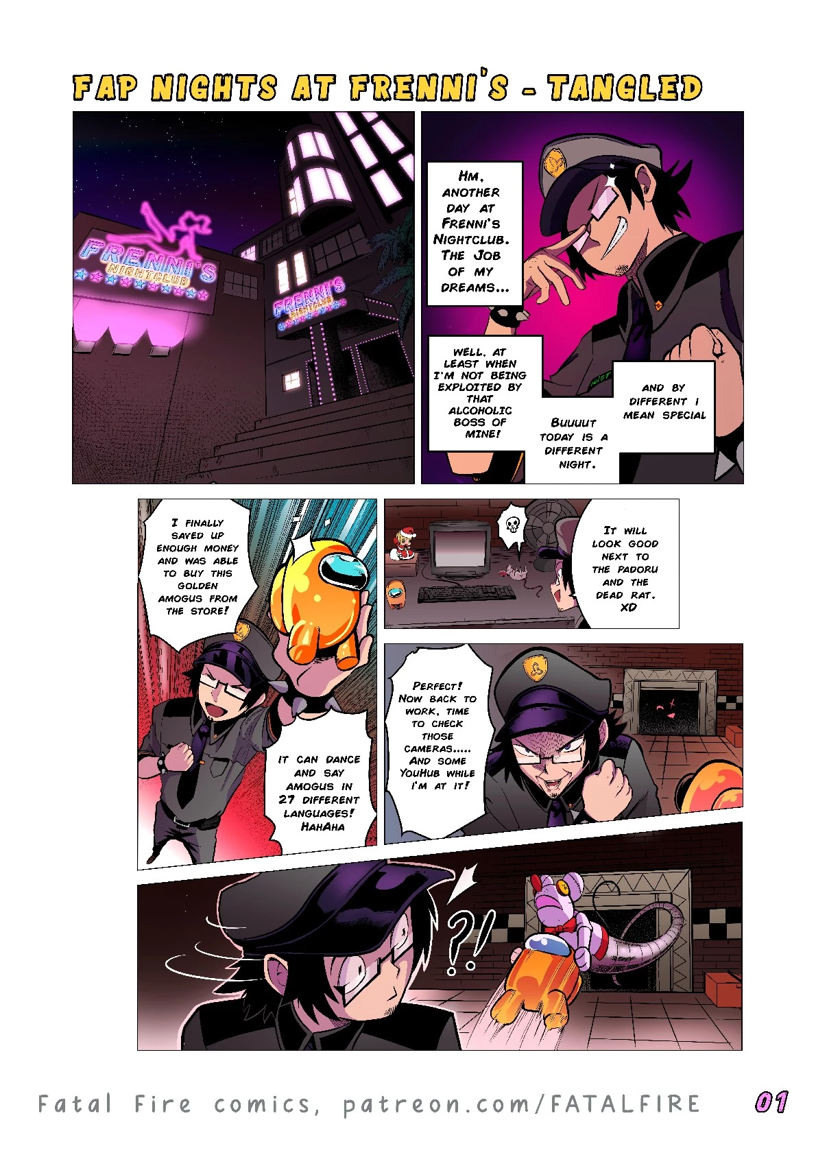 Fap nights at Frennis porn comic picture 4