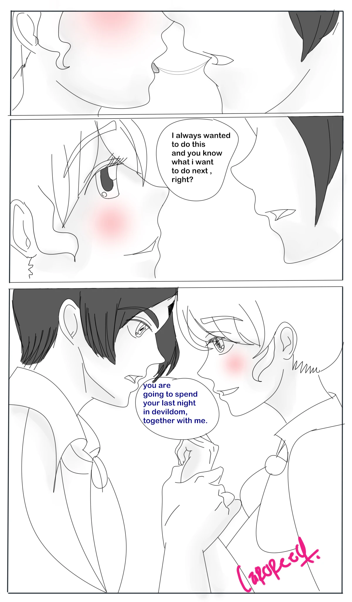 Farewell porn comic picture 14