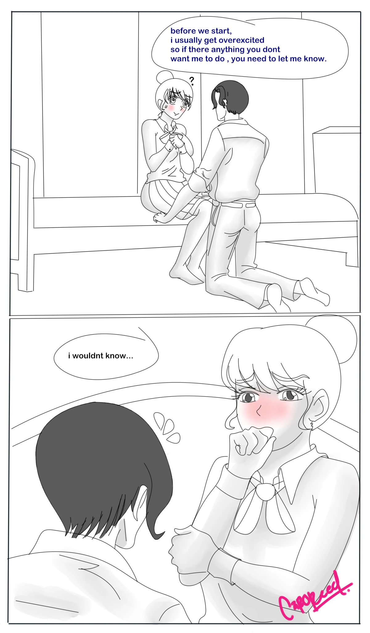 Farewell porn comic picture 15