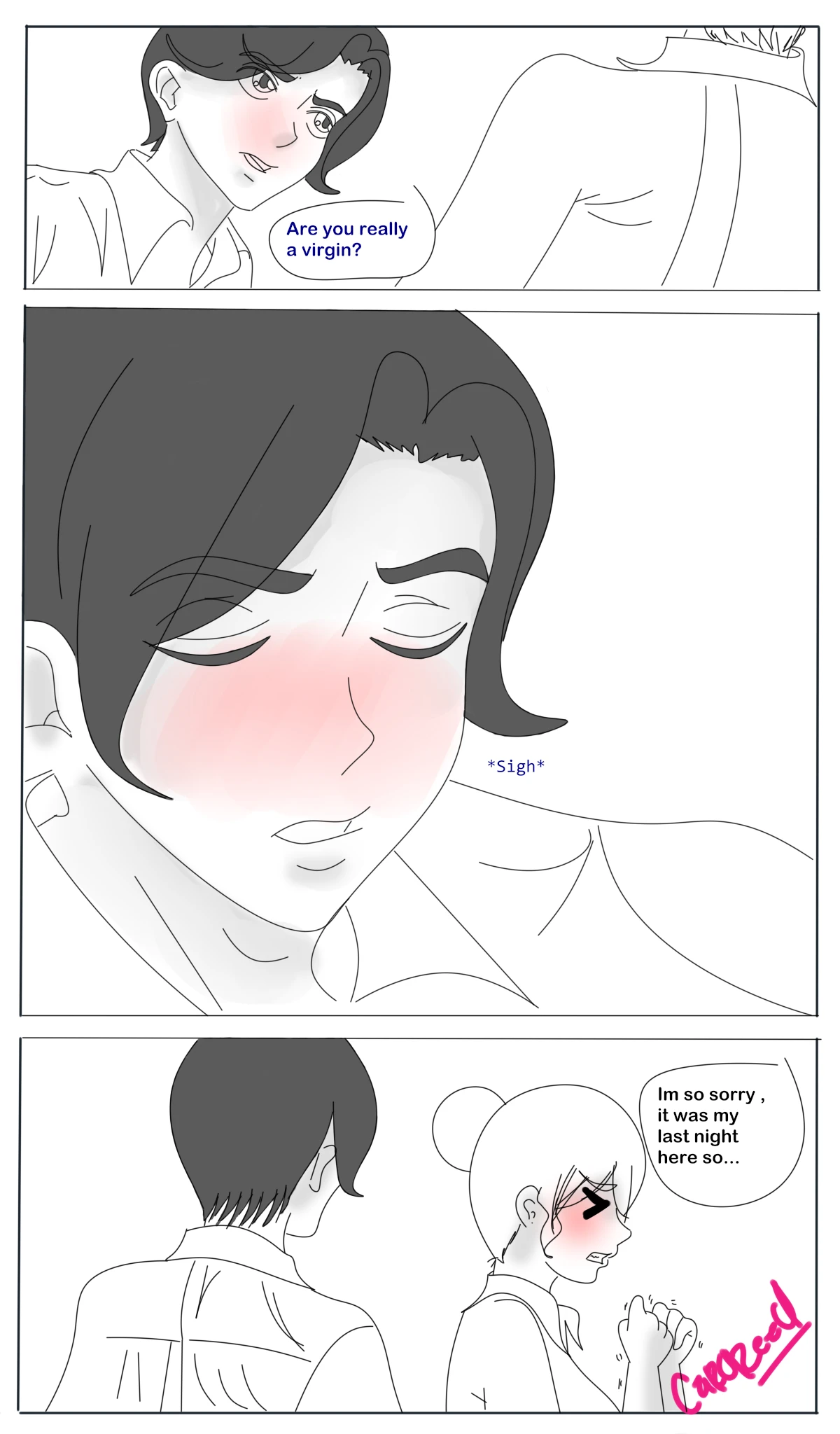 Farewell porn comic picture 16