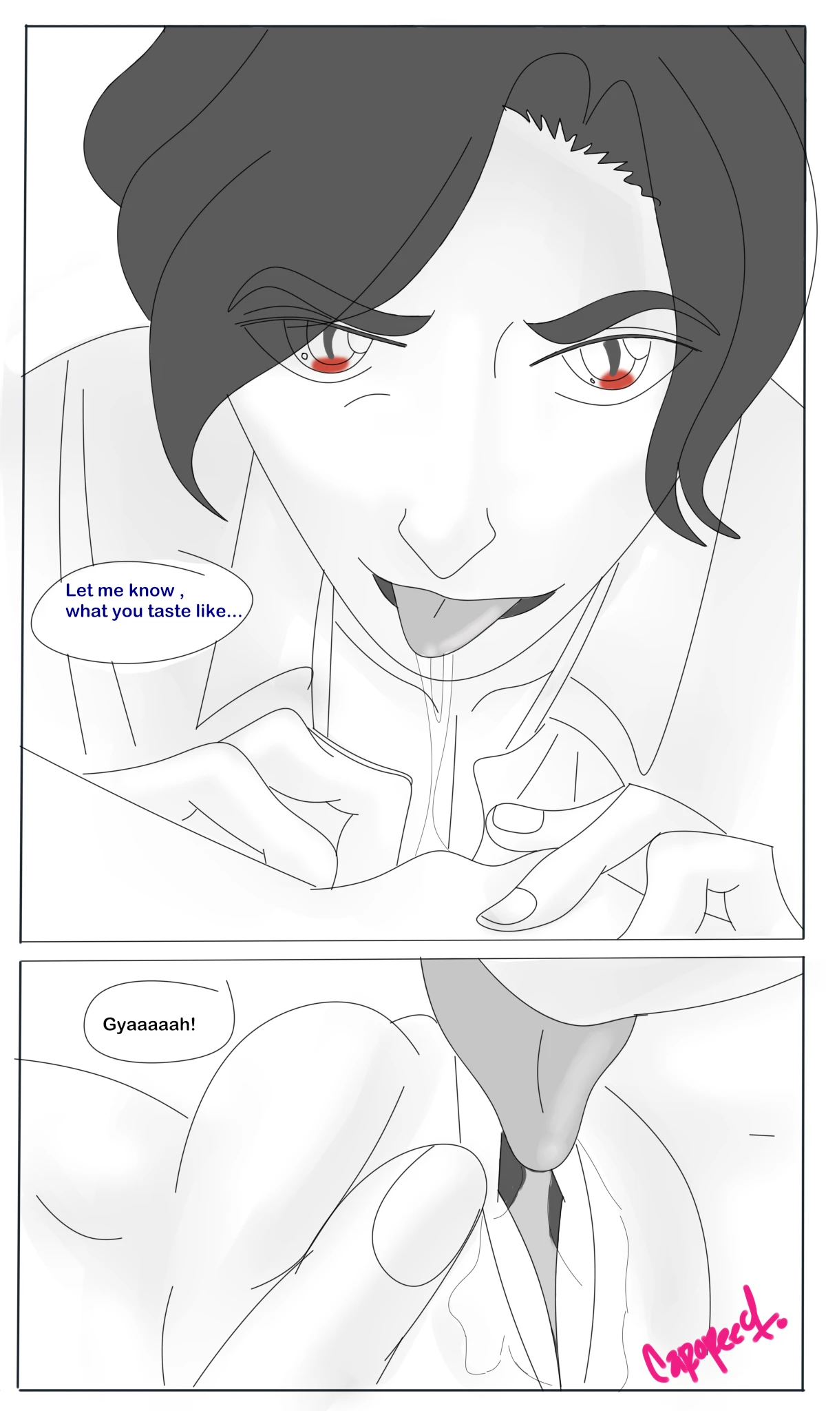 Farewell porn comic picture 27