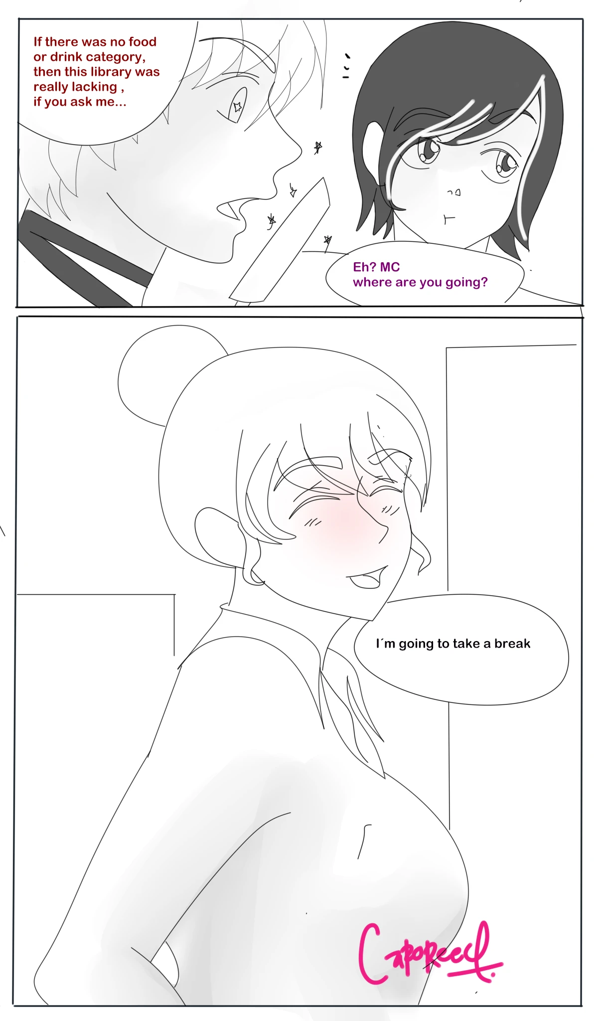 Farewell porn comic picture 3