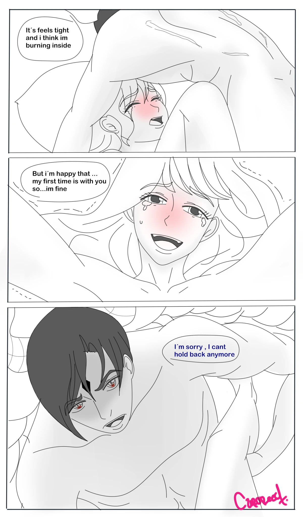 Farewell porn comic picture 32