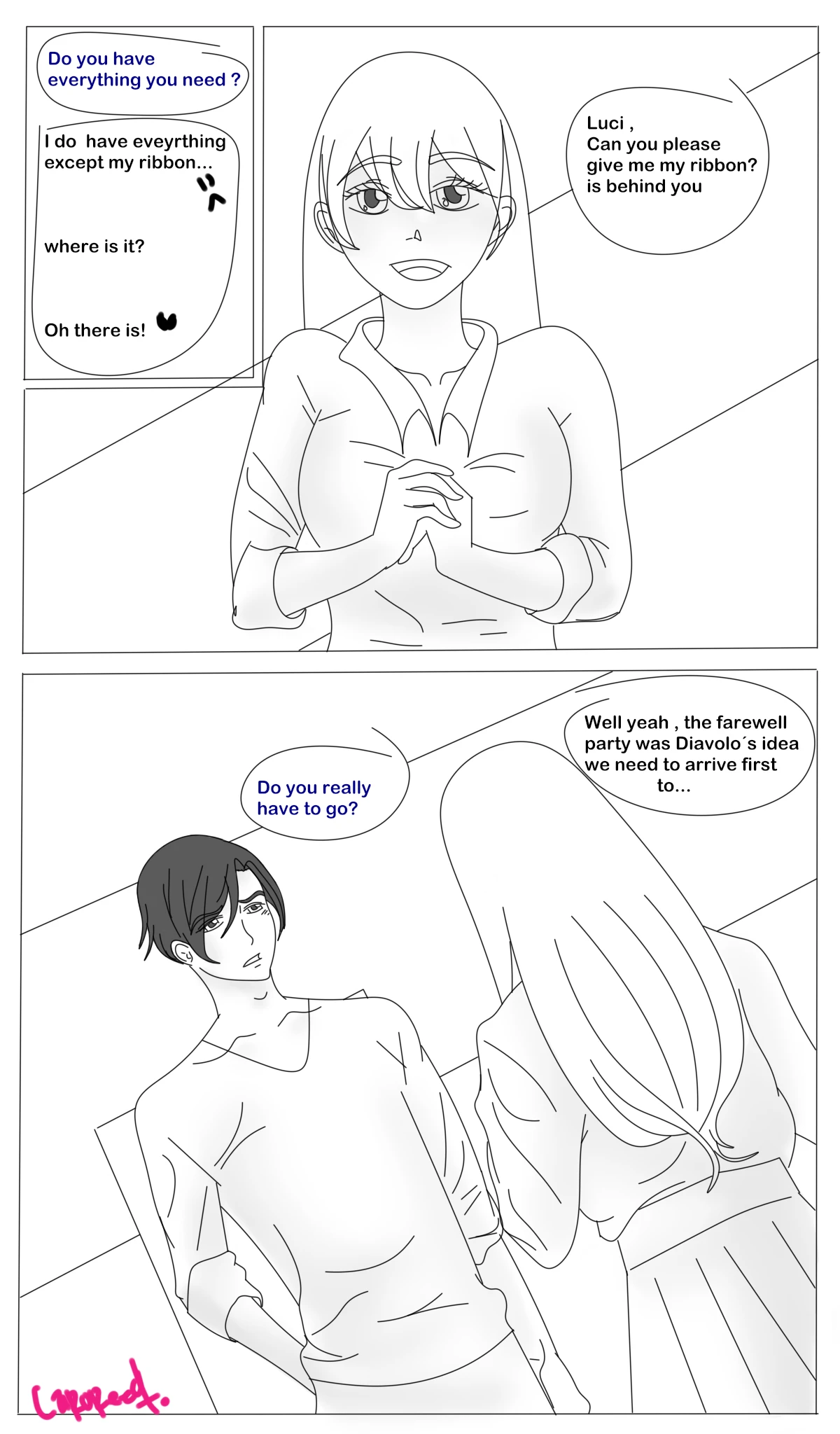 Farewell porn comic picture 39