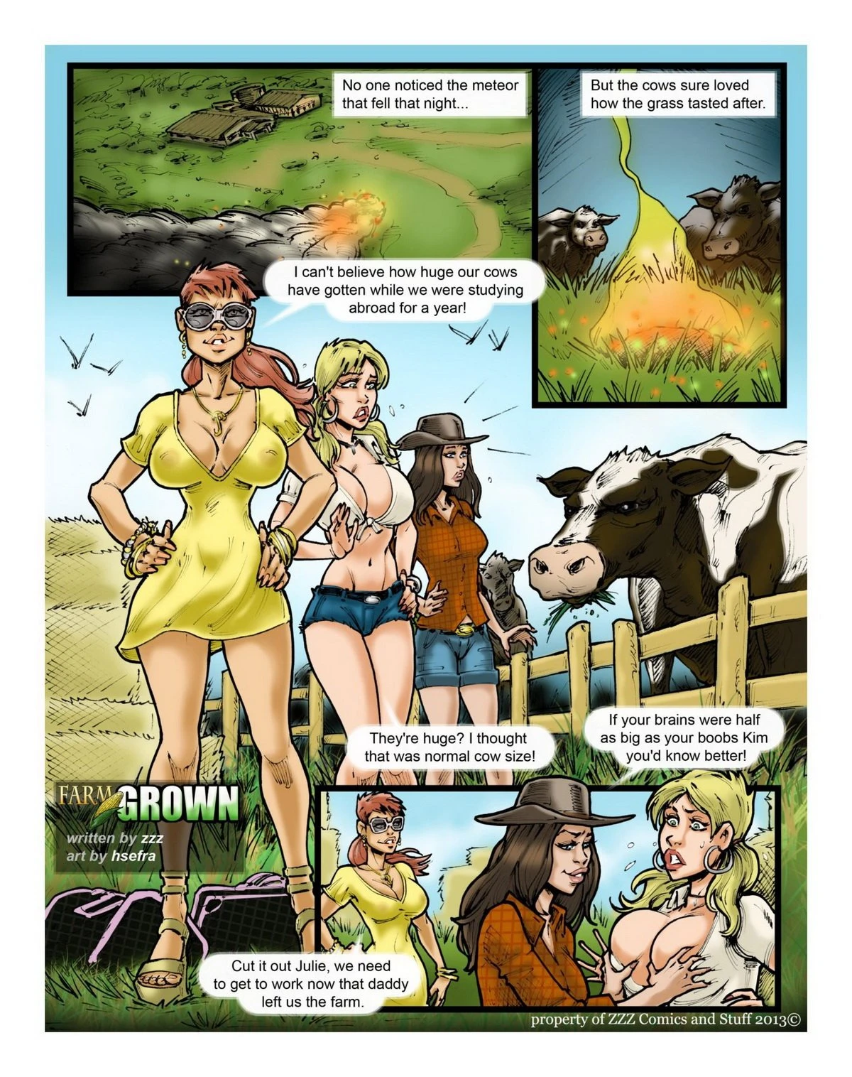 Farm grown porn comic picture 2