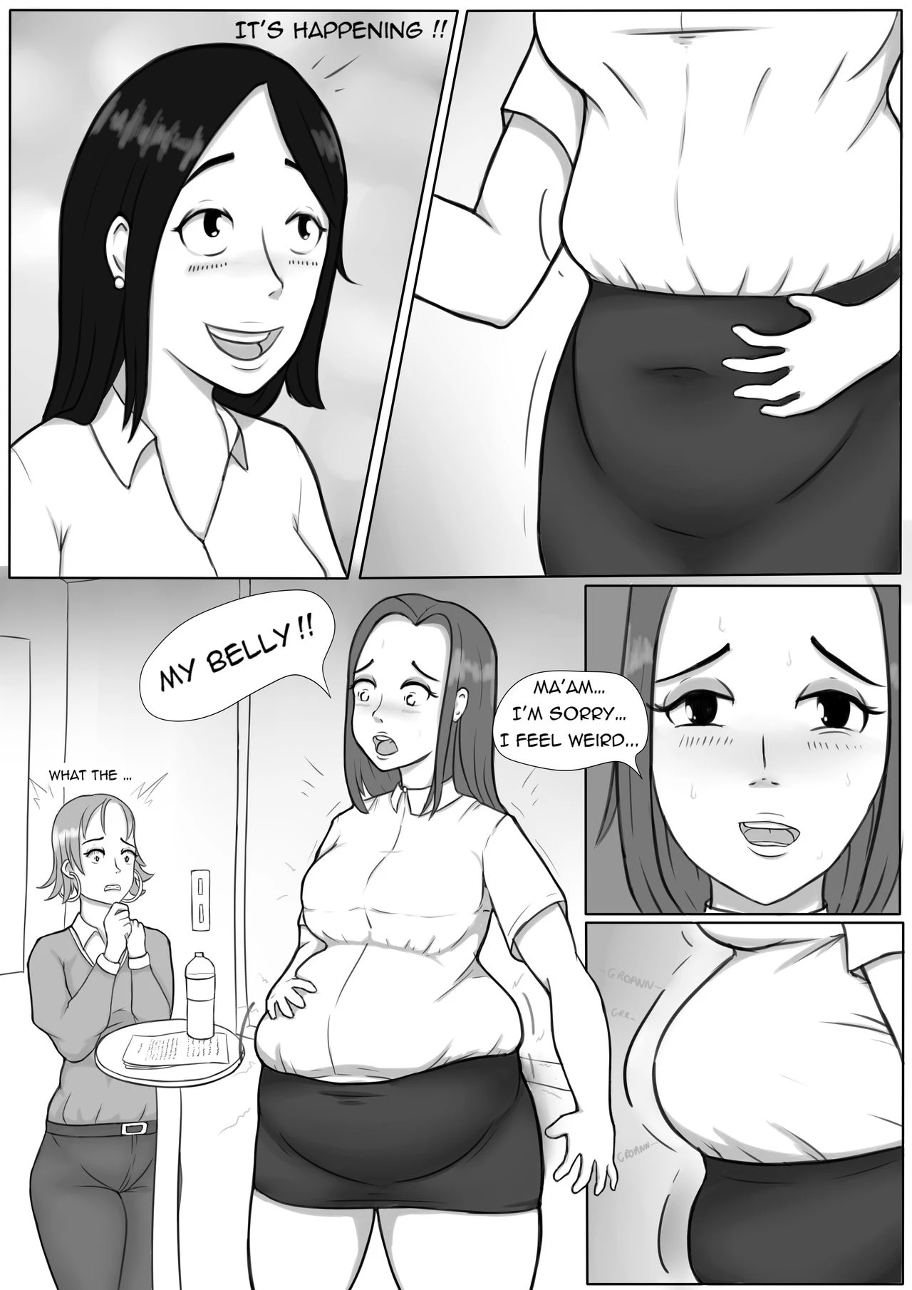 Fat Note porn comic picture 9