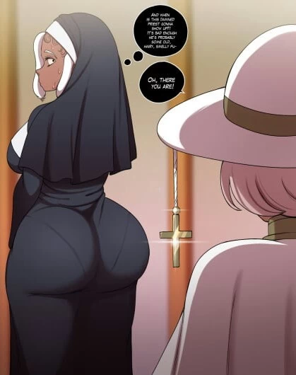 Father Adriel (Femboy Priest) porn comic picture 4