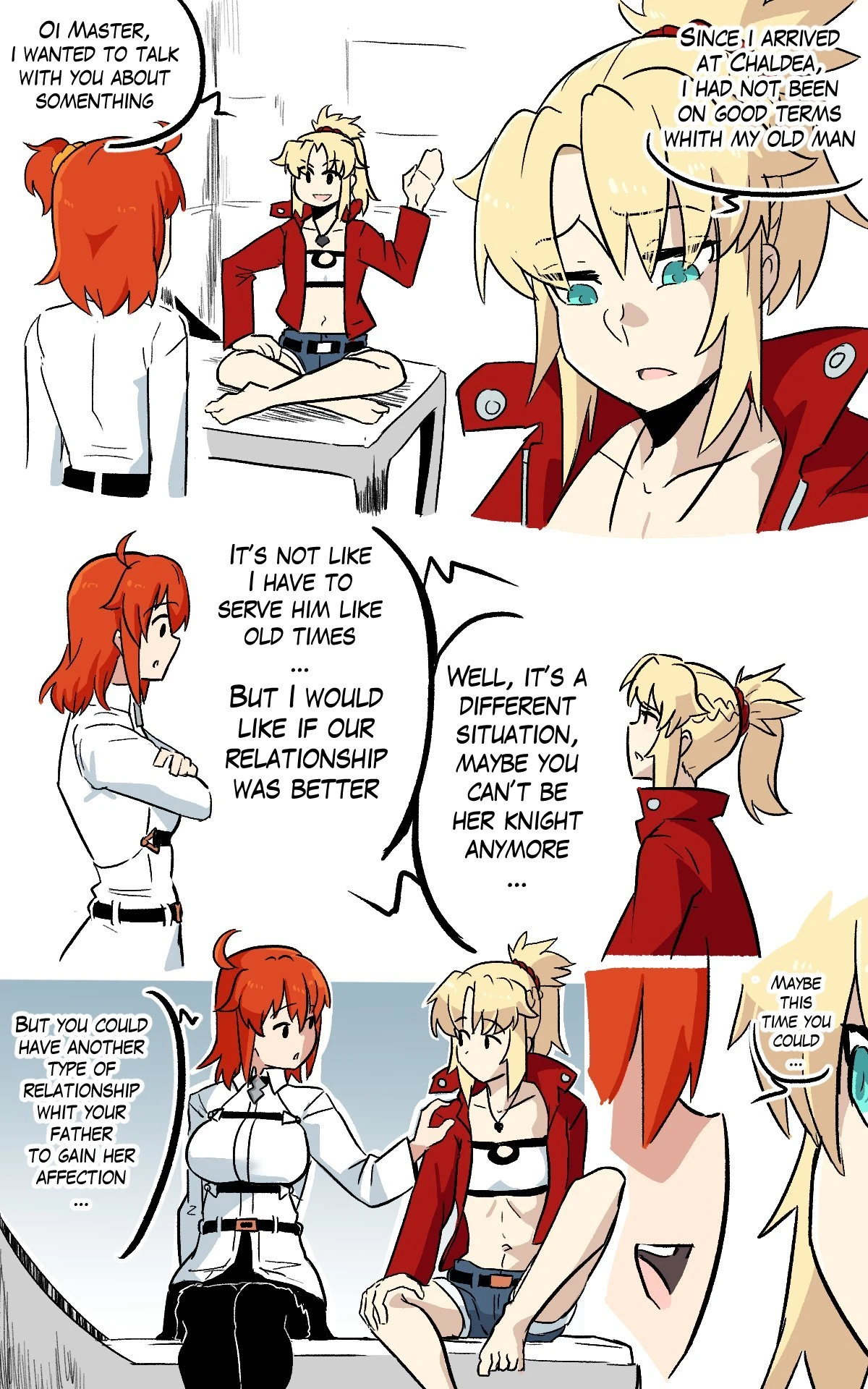 Father's Scabbard porn comic picture 2