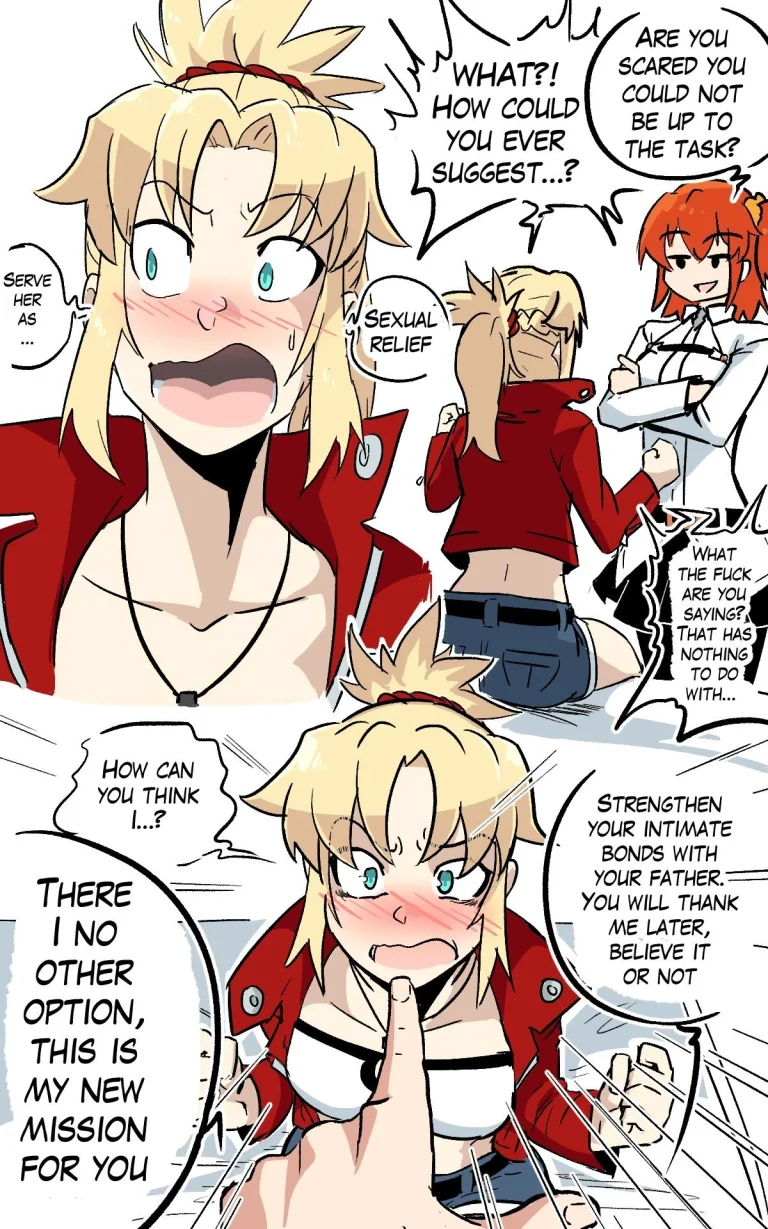 Father's Scabbard porn comic picture 3