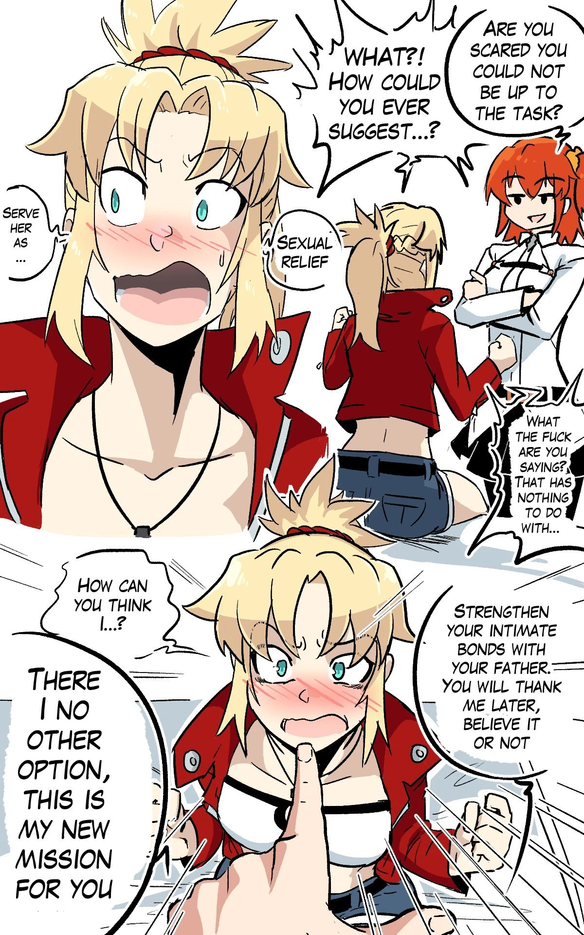 Father's Scabbard porn comic picture 3