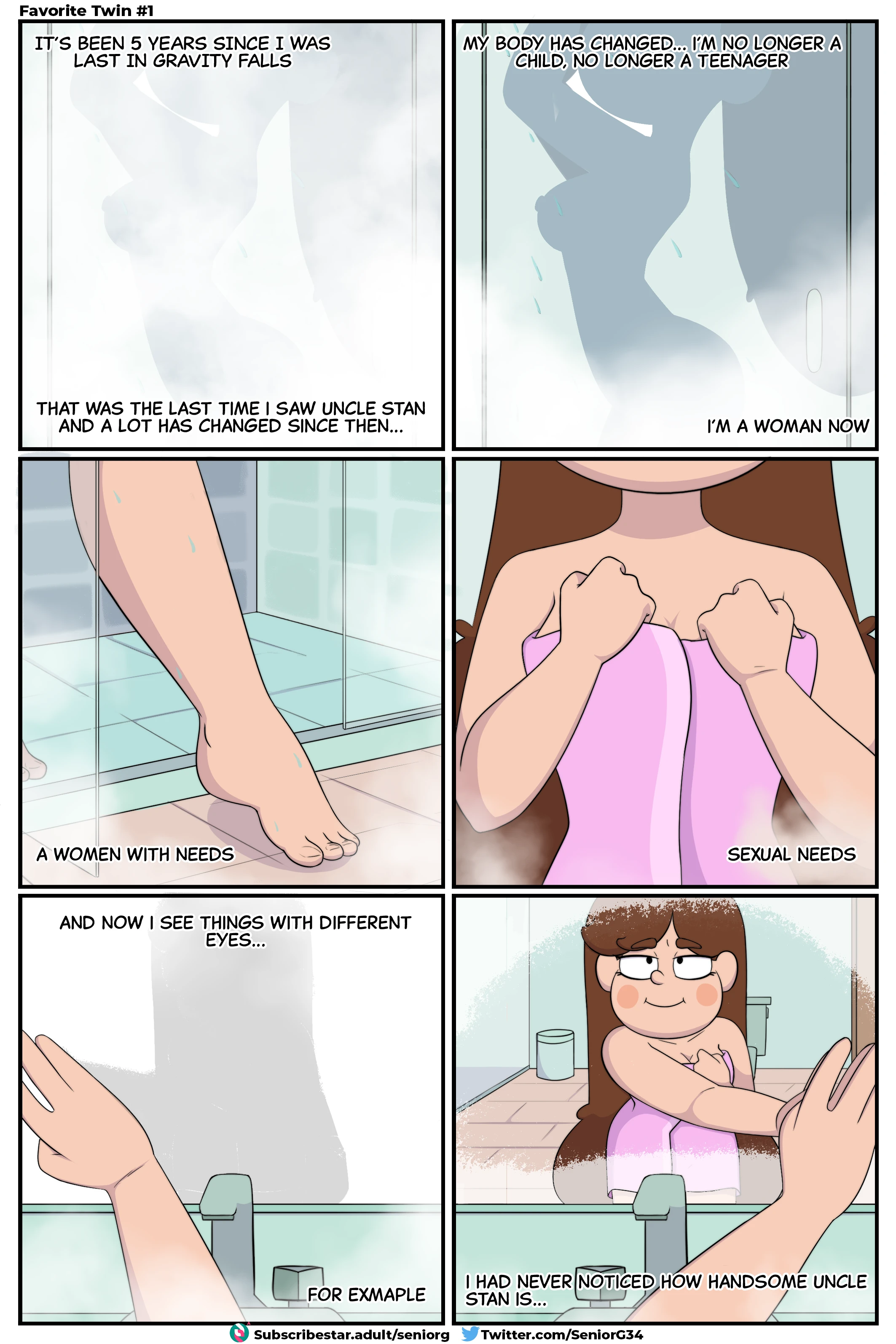 Favorite Twin porn comic picture 2