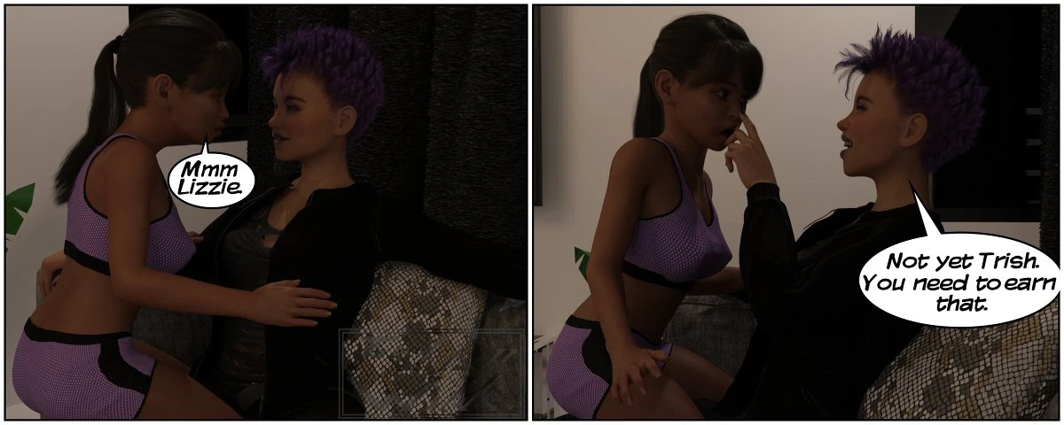 Felan Wilde - Futa Babysitter Lizzie porn comic picture 13