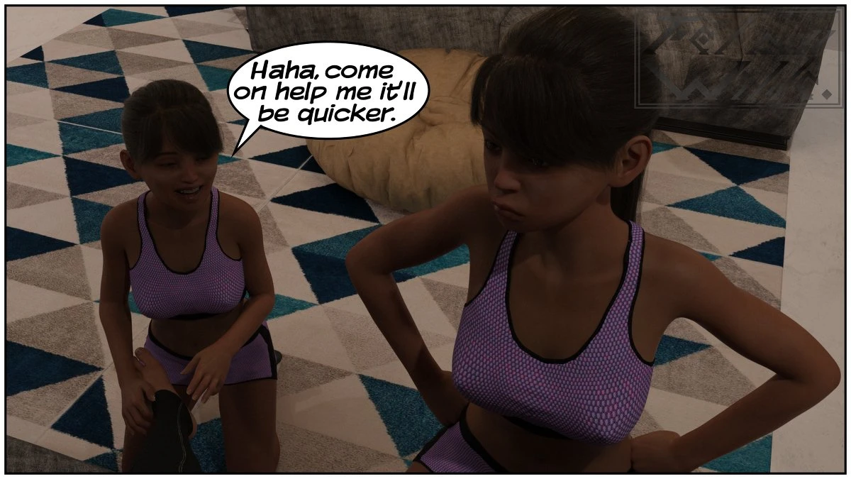 Felan Wilde - Futa Babysitter Lizzie porn comic picture 14