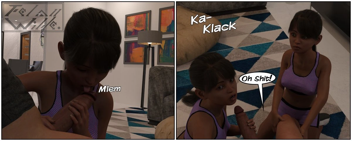 Felan Wilde - Futa Babysitter Lizzie porn comic picture 18