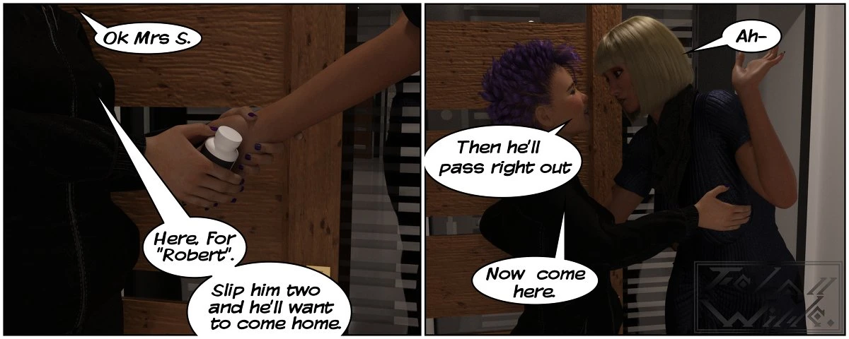 Felan Wilde - Futa Babysitter Lizzie porn comic picture 4