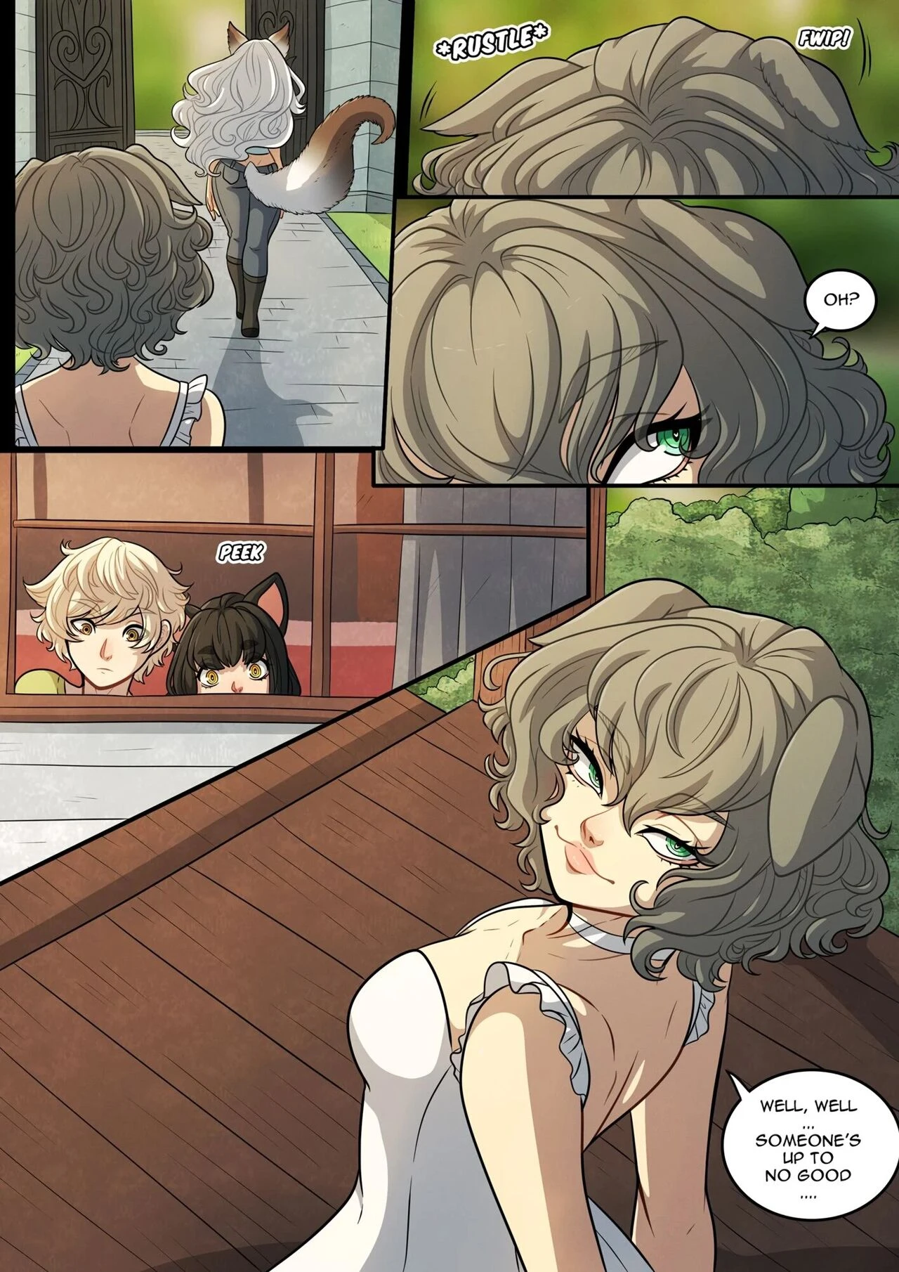 Feline Château 5 porn comic picture 5