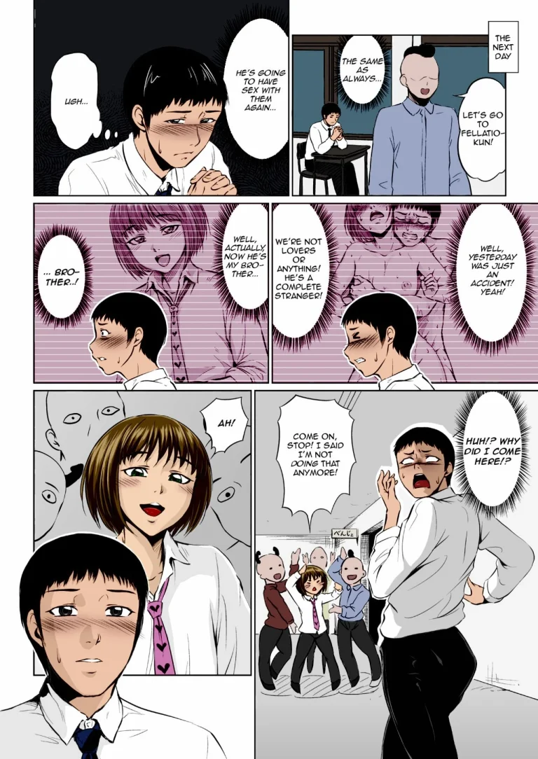 Fellatio-kun, My Junior, Has Become My Brother | Fellatio Kouhai, Otouto ni naru porn comic picture 14