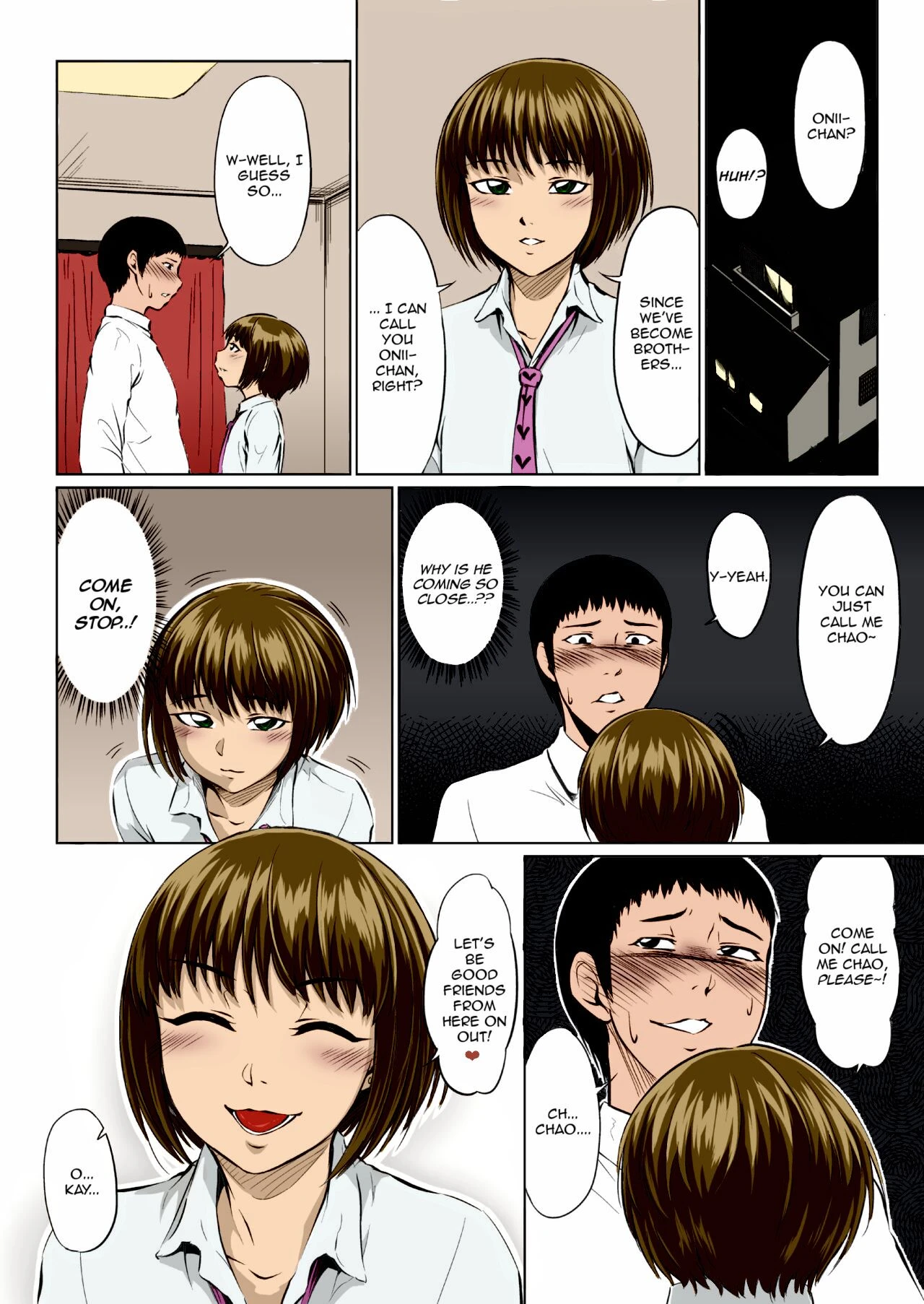 Fellatio-kun, My Junior, Has Become My Brother | Fellatio Kouhai, Otouto ni naru porn comic picture 4