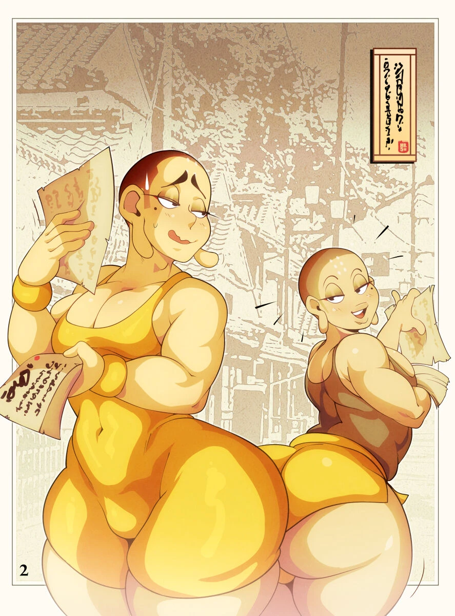 Femboy Monks porn comic picture 4
