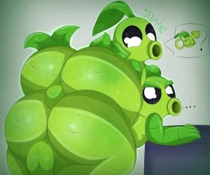 Femboy Plants porn comic picture 1