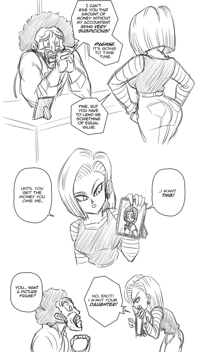 Femslash February (Dragon Ball Z) porn comic picture 3