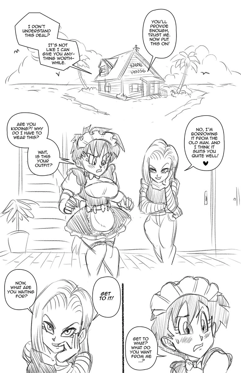 Femslash February (Dragon Ball Z) porn comic picture 5