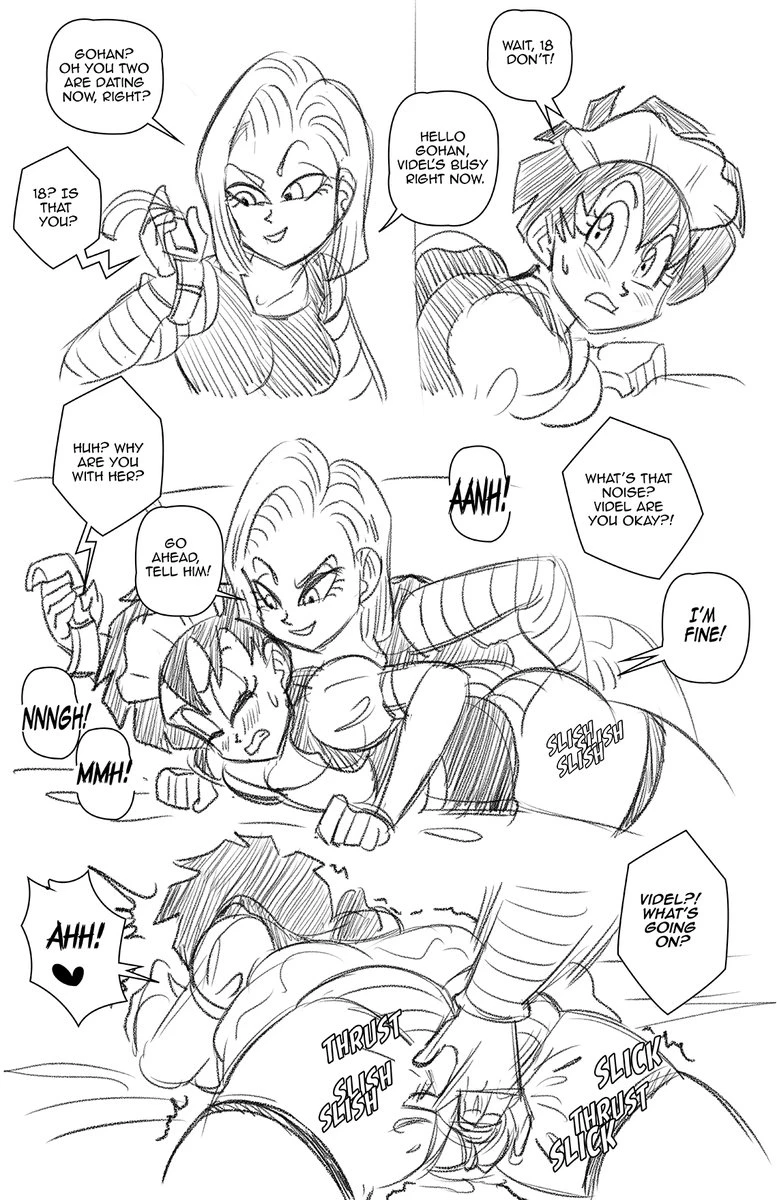 Femslash February (Dragon Ball Z) porn comic picture 8