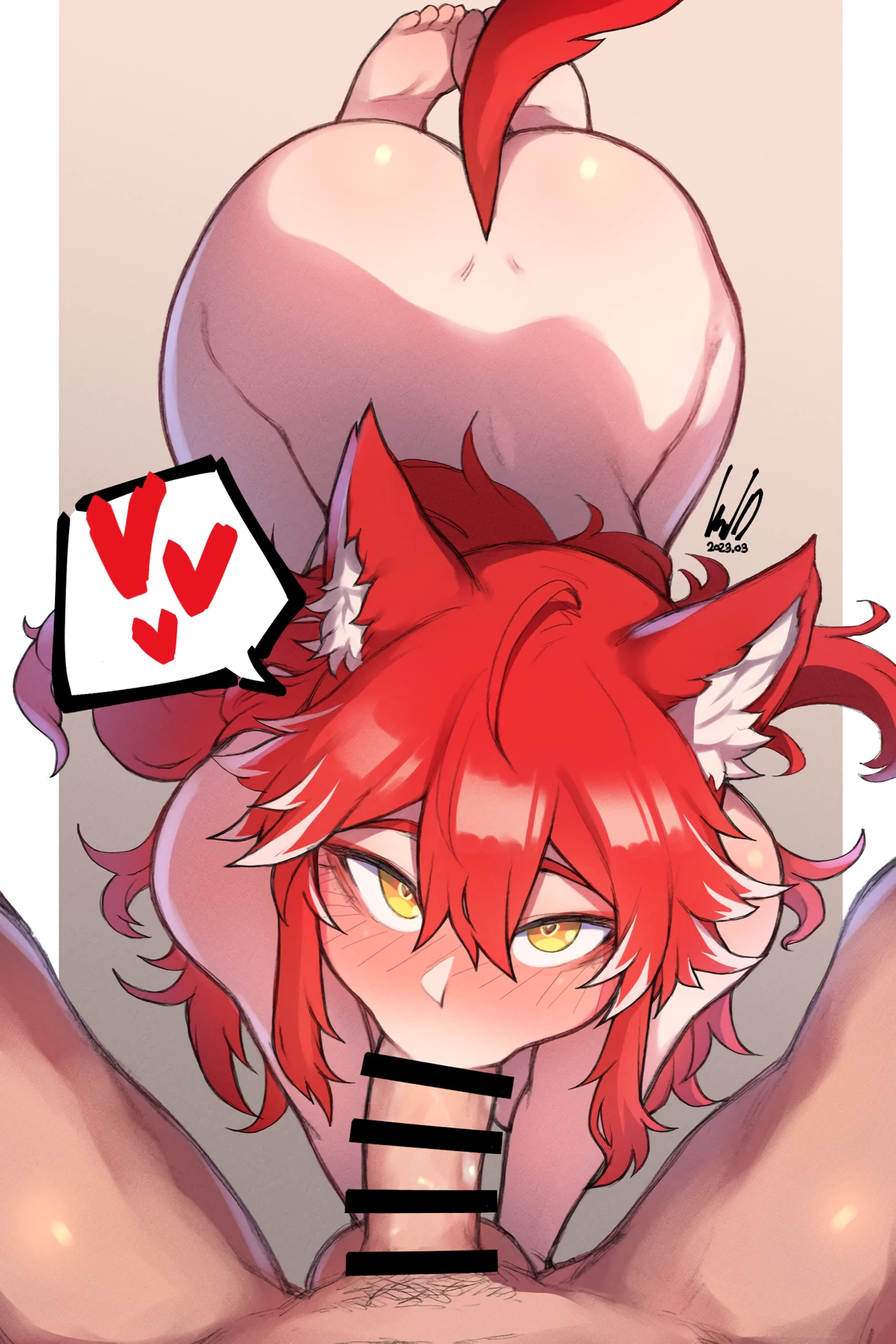 Fenrir is a good dog porn comic picture 3