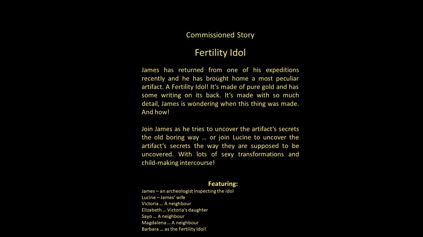 Fertility idol porn comic picture 3