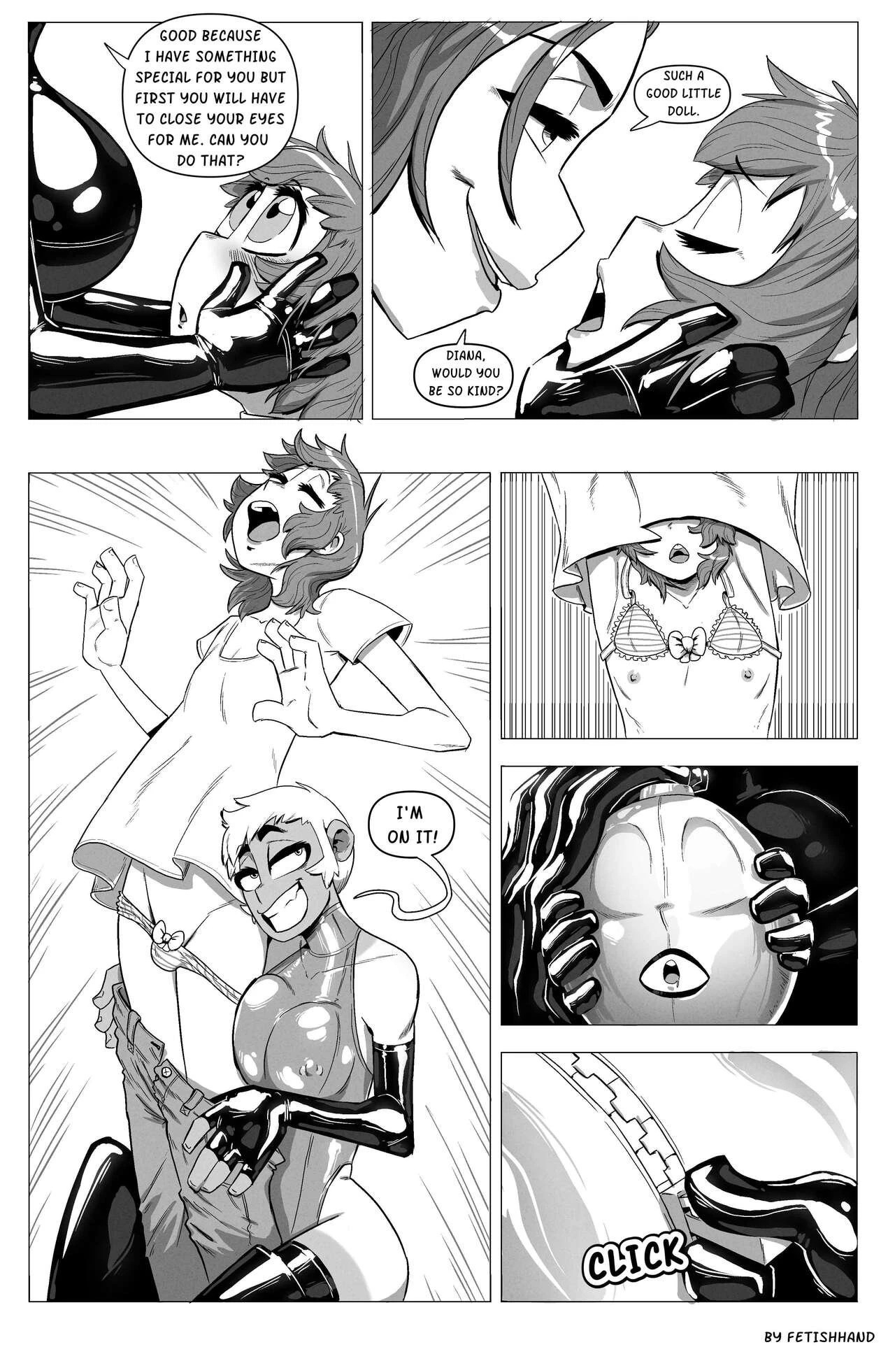 Fetishhand: Lust Comic porn comic picture 2