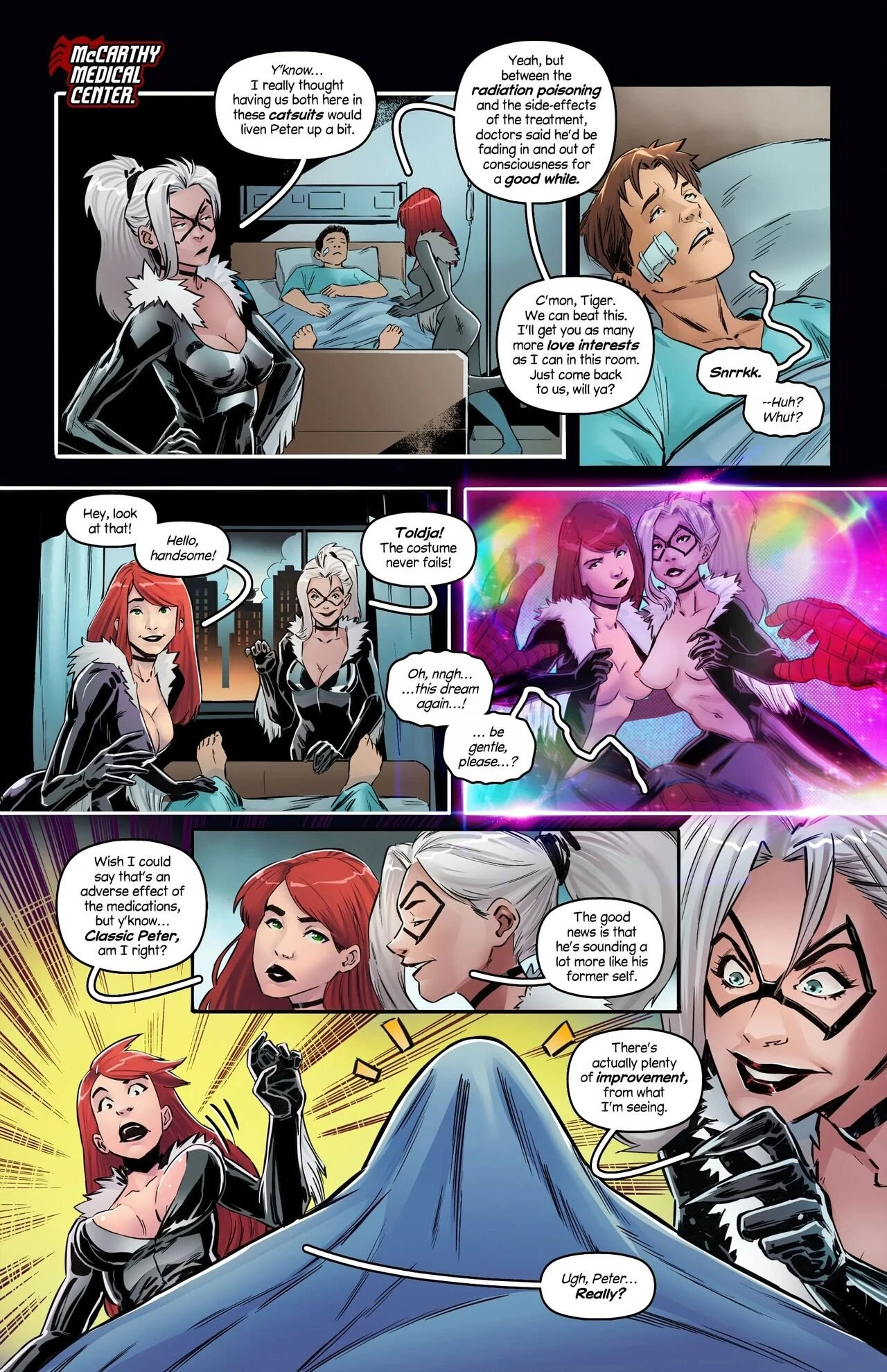 Fevered Feline Figments porn comic picture 3