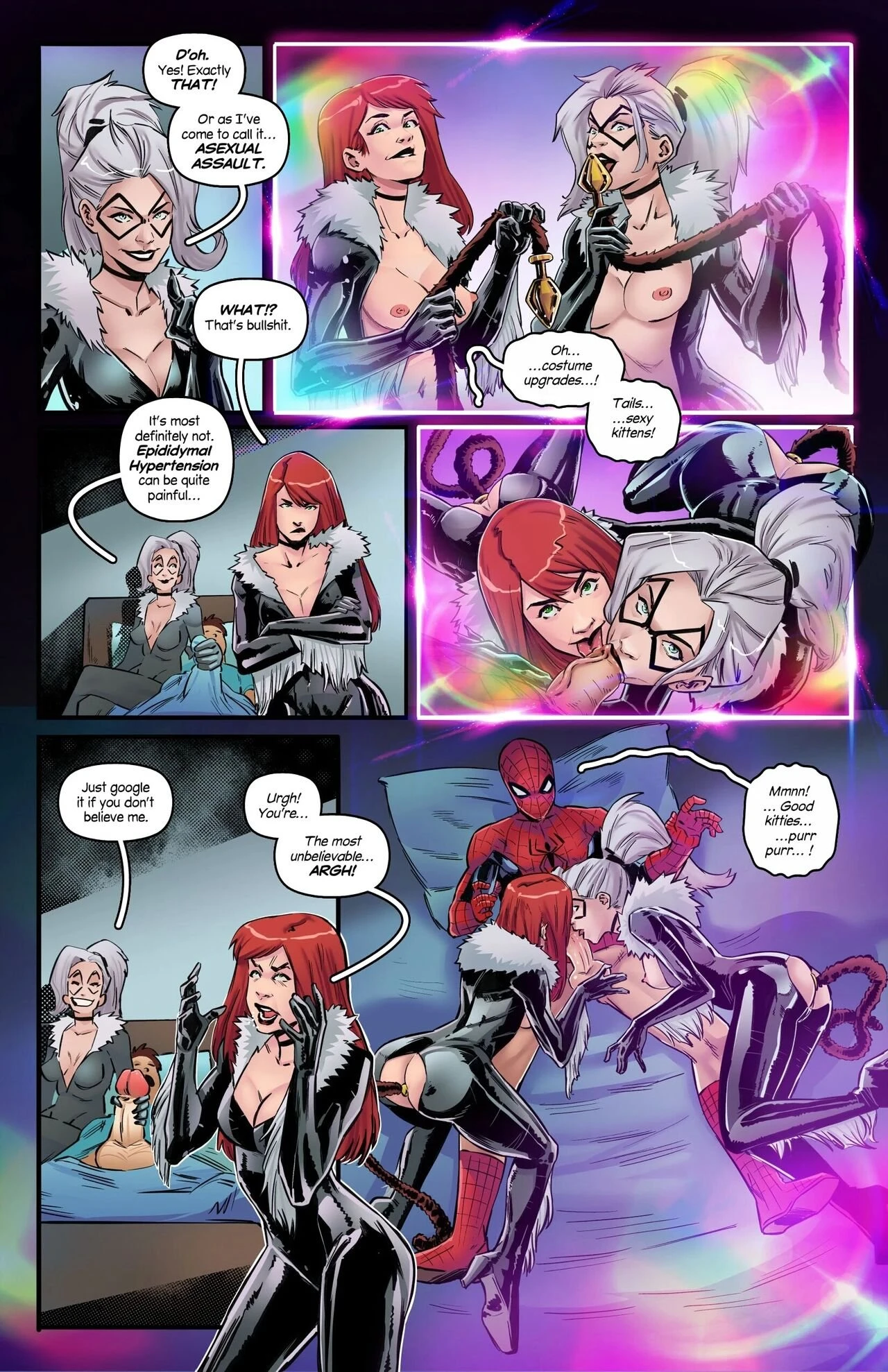 Fevered Feline Figments porn comic picture 5