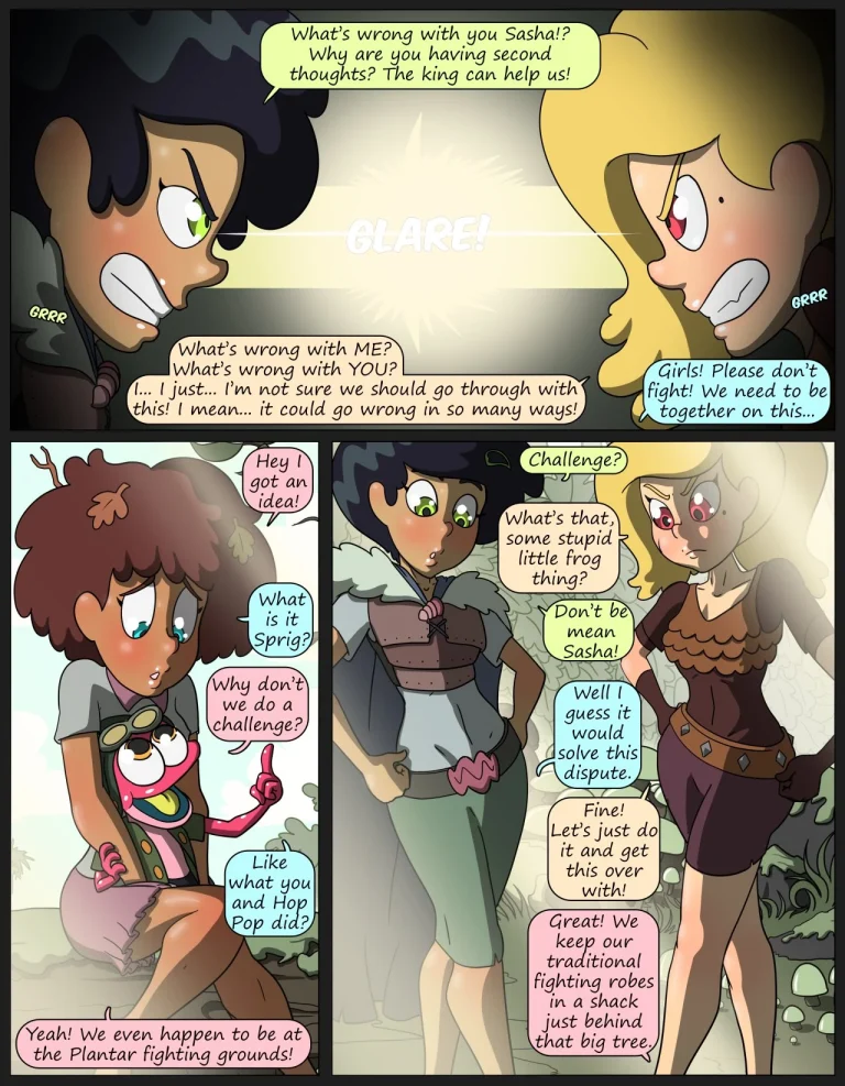 Fight Like Frogs porn comic picture 2