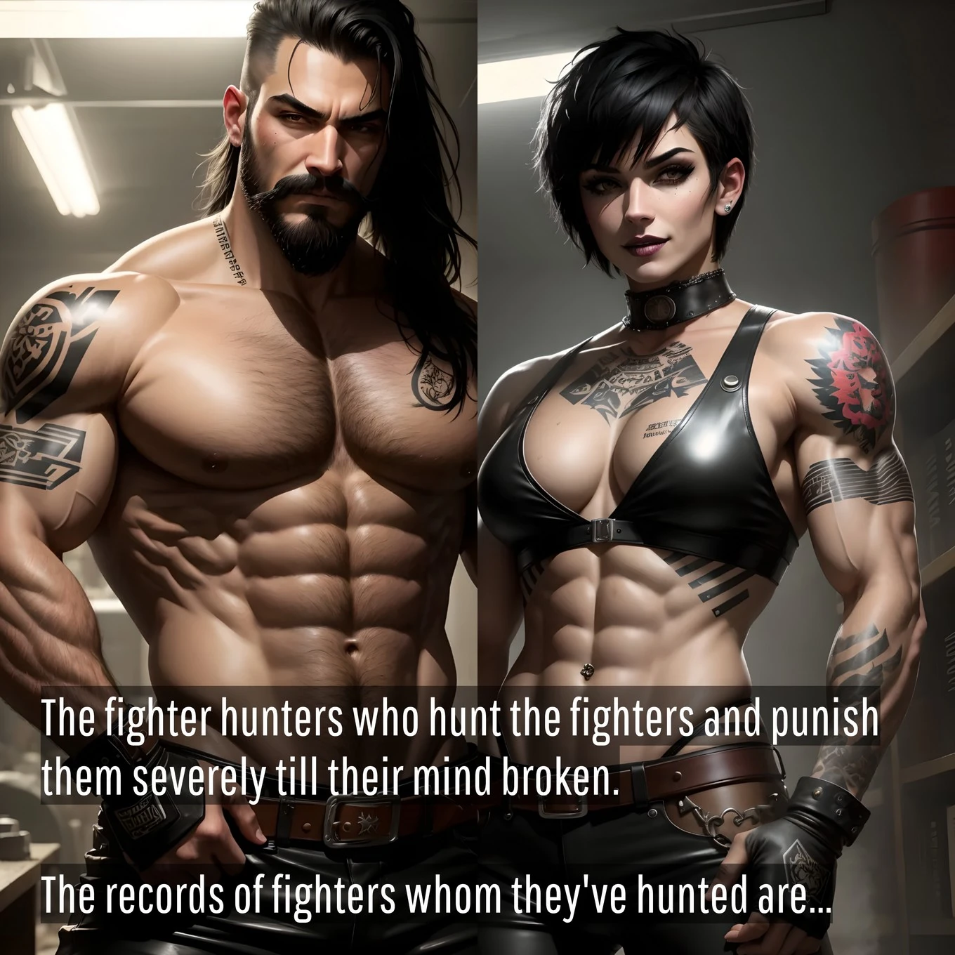 Fighter Hunters porn comic picture 1