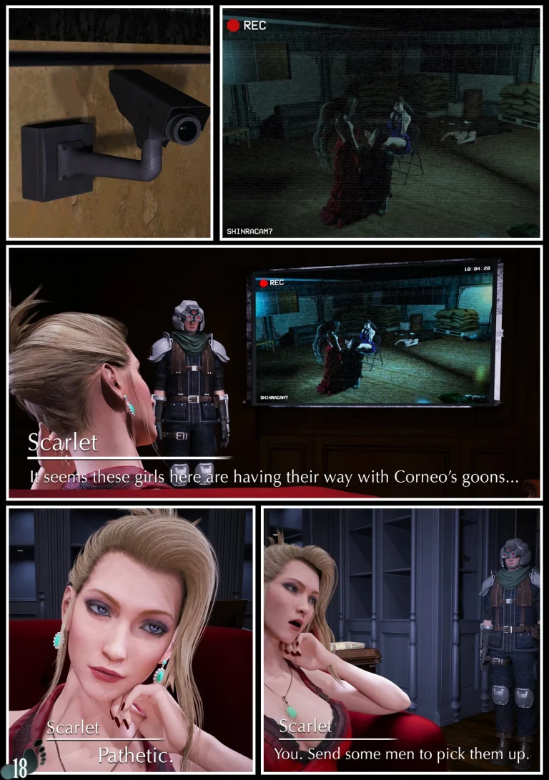 Final Feetasy VII Remake Chapter One porn comic picture 21
