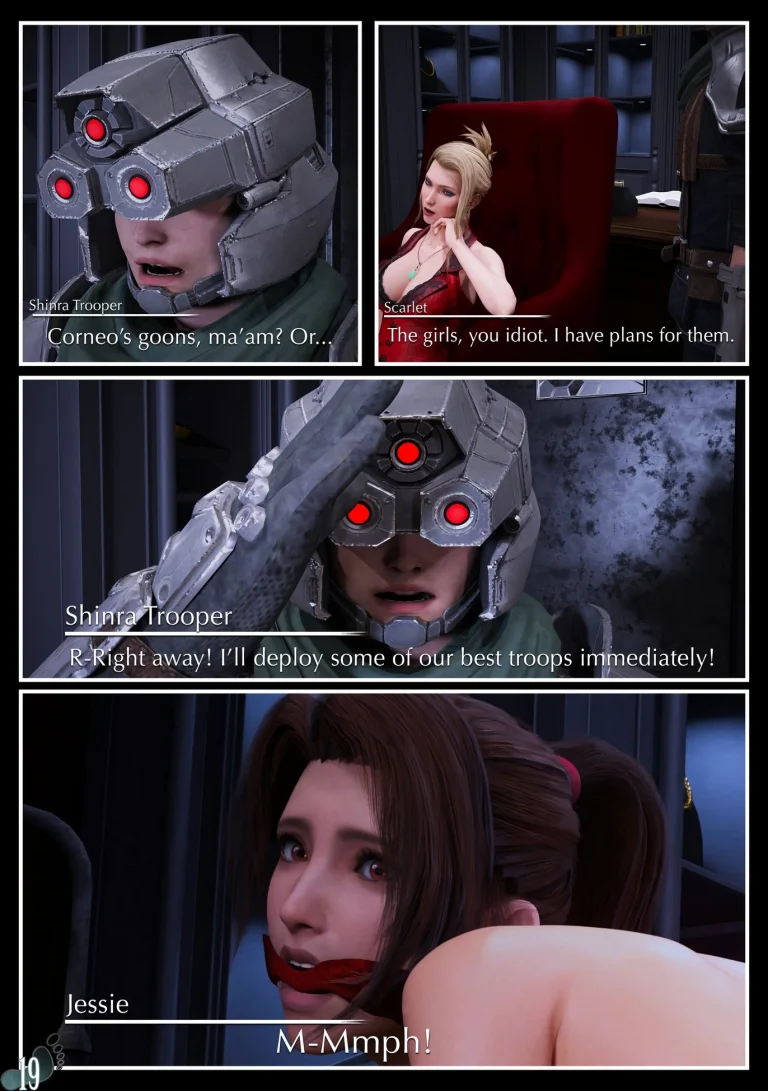 Final Feetasy VII Remake Chapter One porn comic picture 22