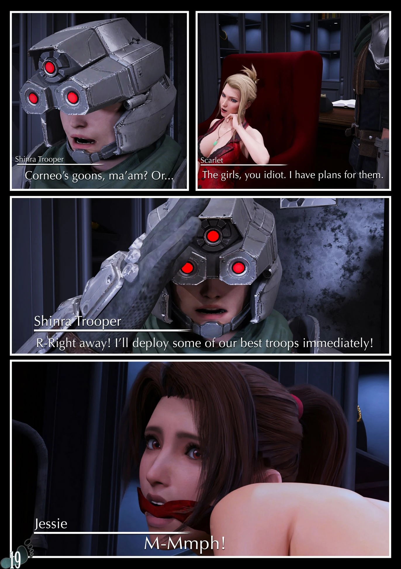 Final Feetasy VII Remake Chapter One porn comic picture 22