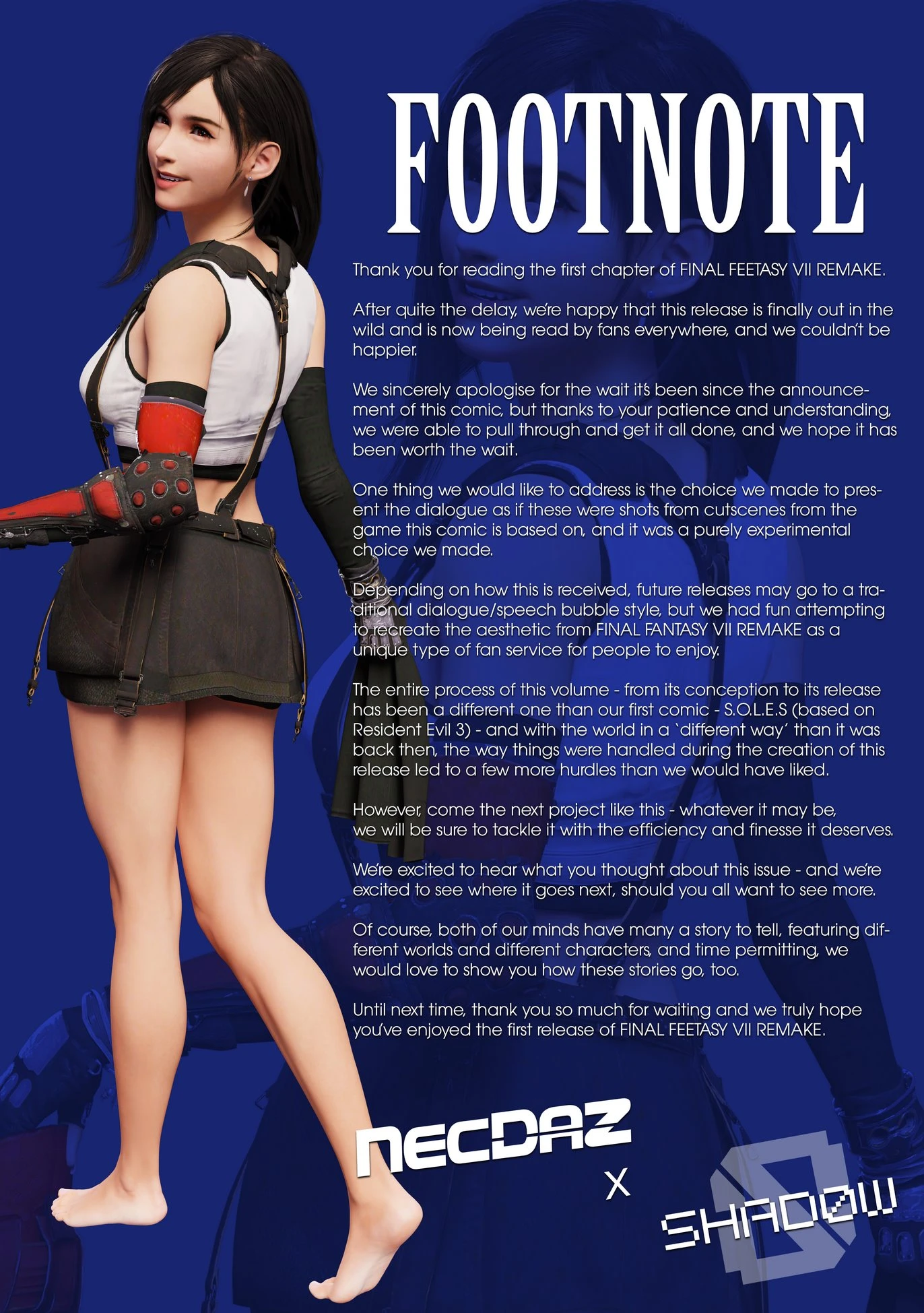 Final Feetasy VII Remake Chapter One porn comic picture 24