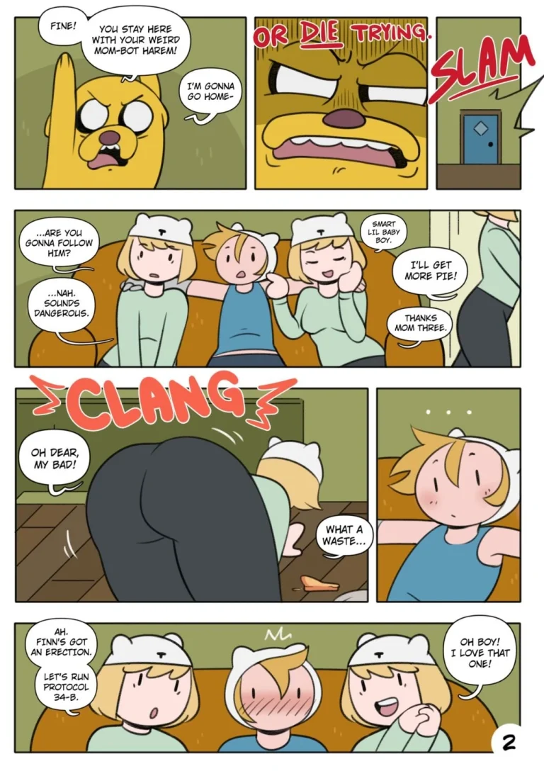 Finn's Island Life porn comic picture 2