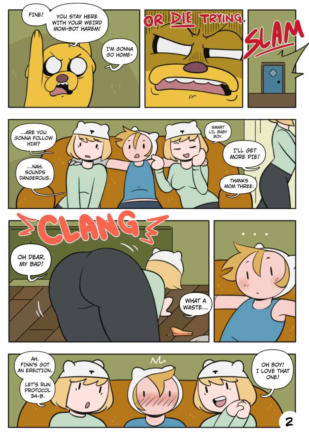 Finn's Island Life porn comic picture 2