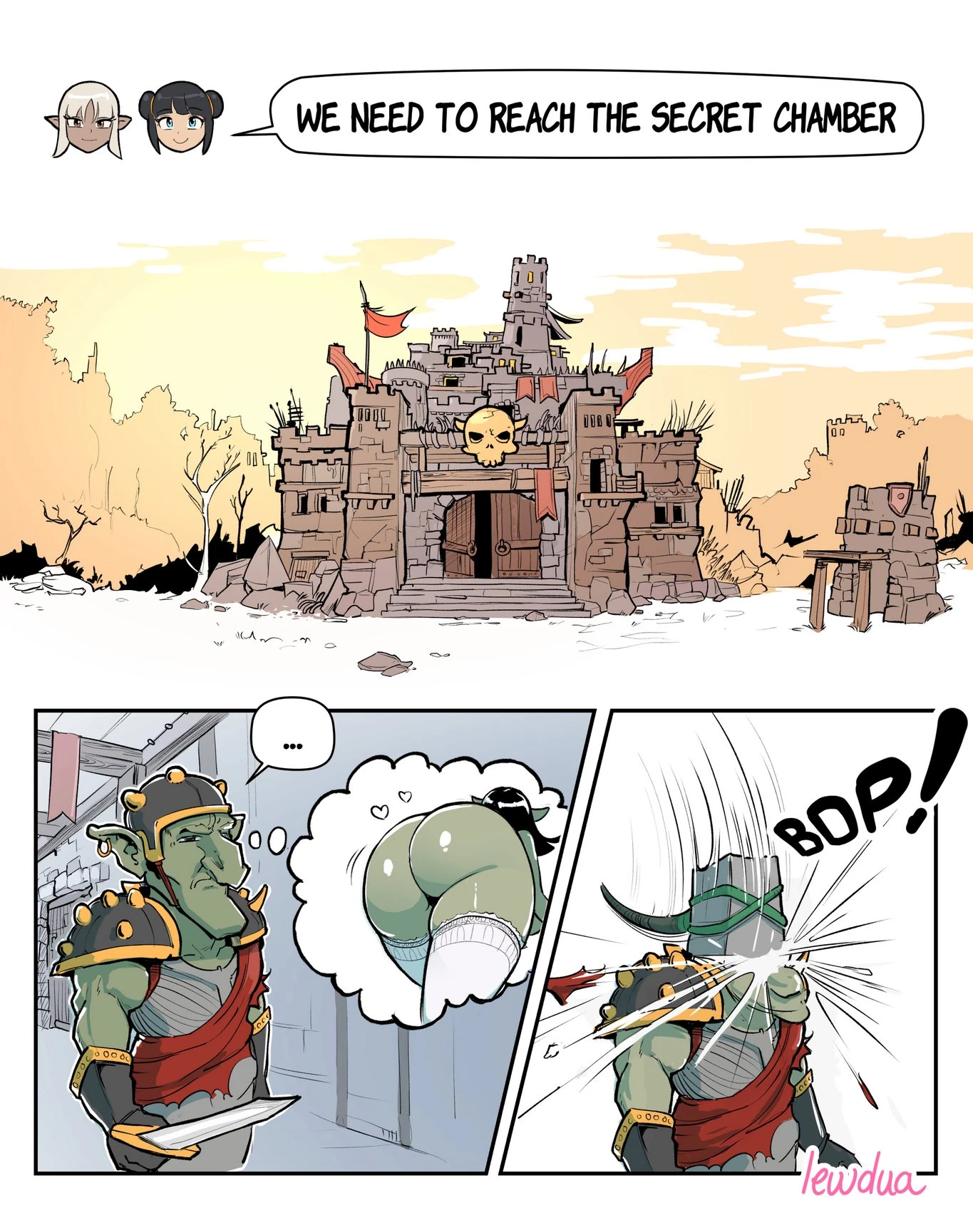 First adventure porn comic picture 3