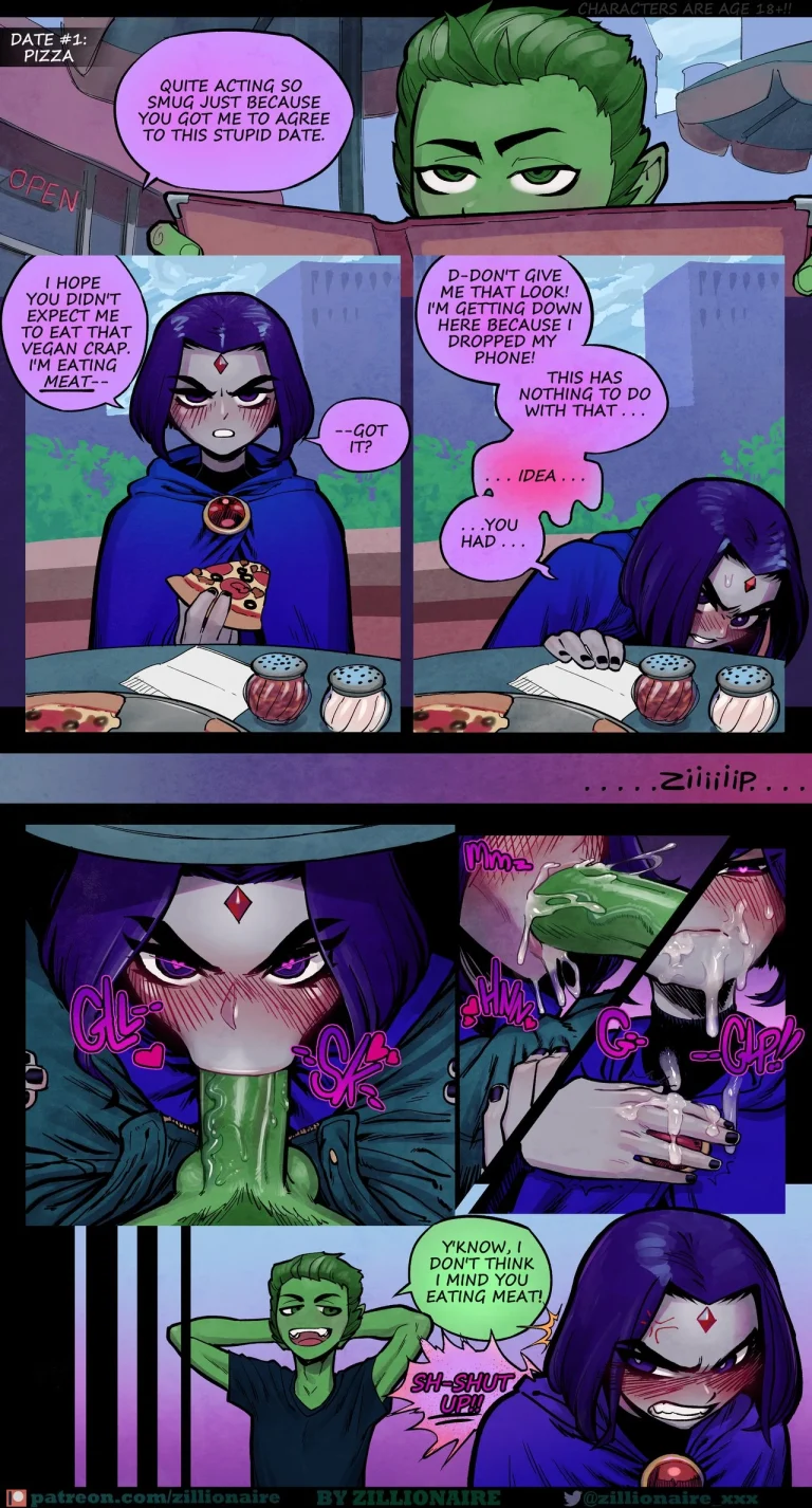 First Dates porn comic picture 1