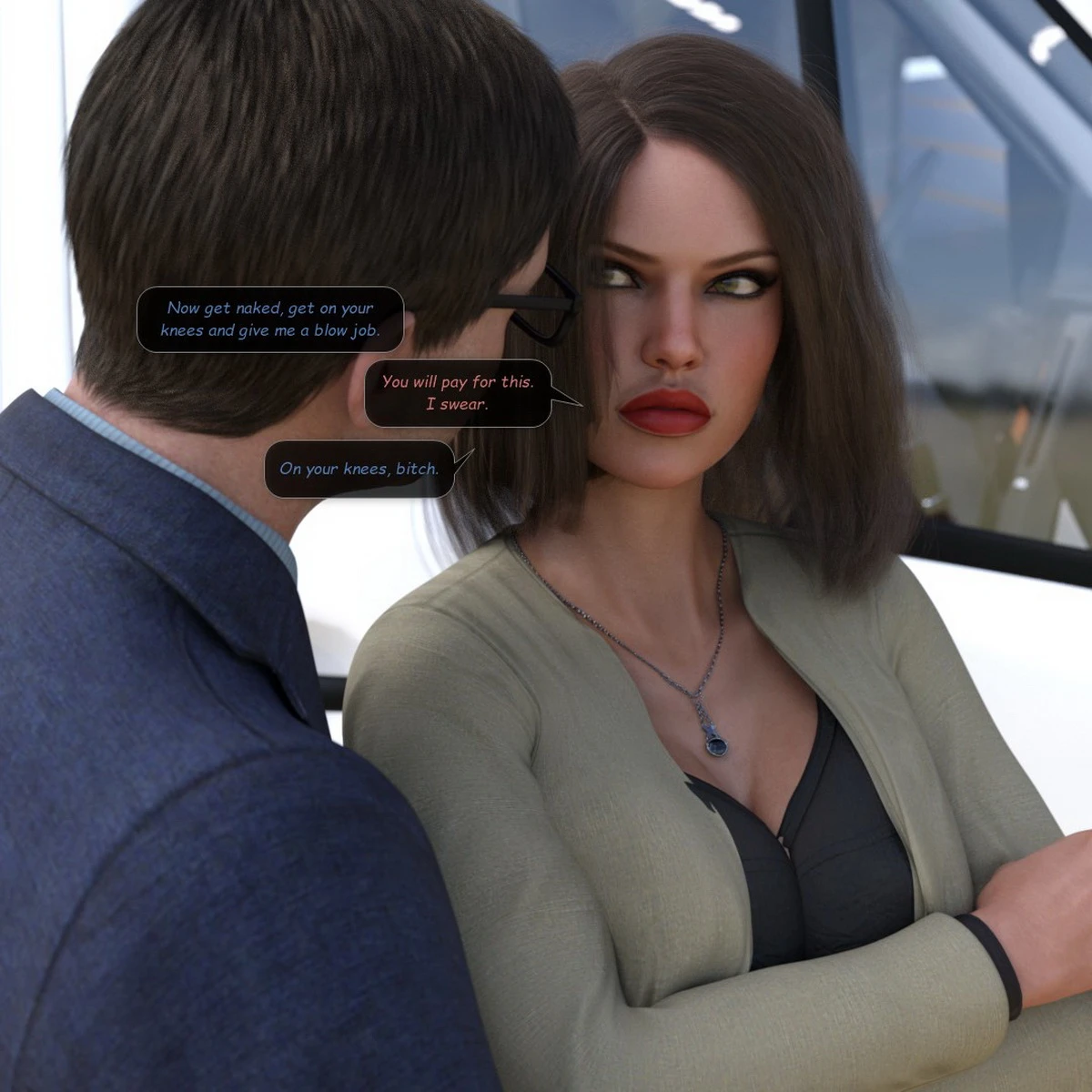 First Lady's Blackmail porn comic picture 10