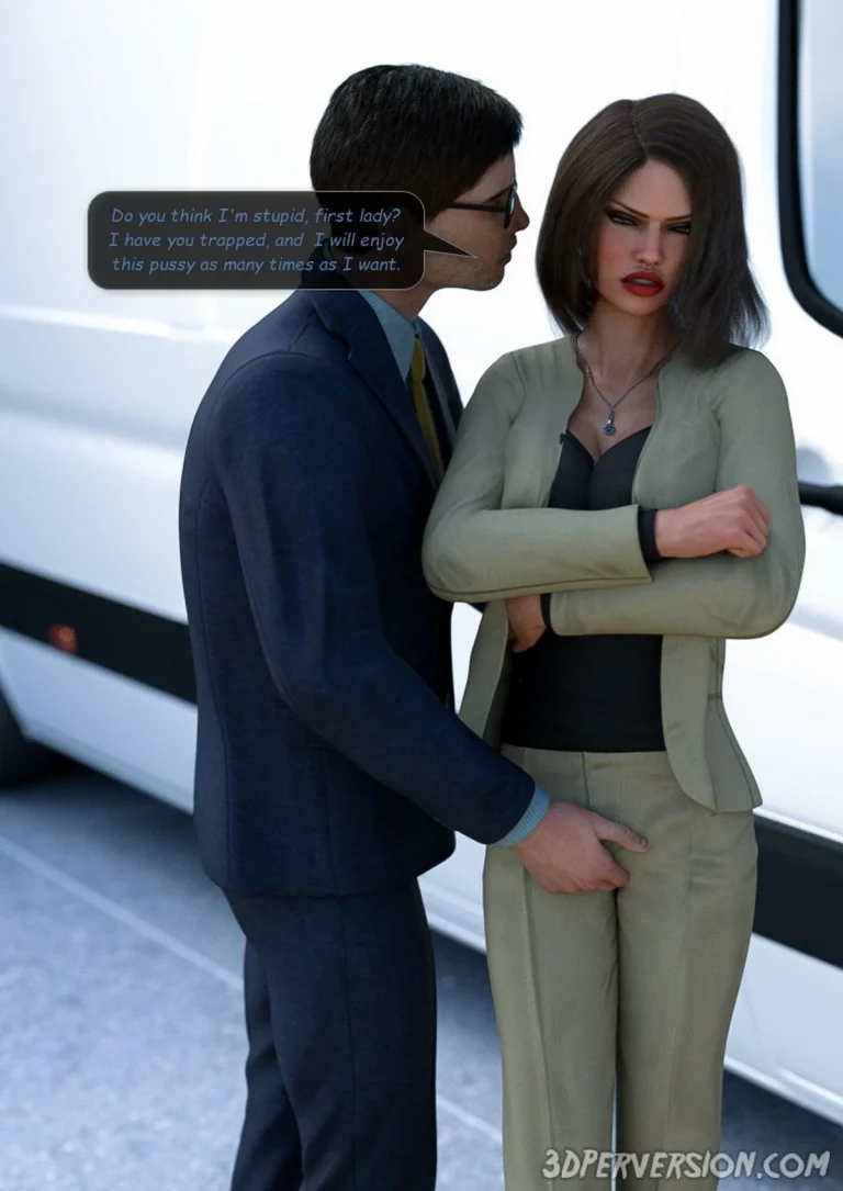 First Lady's Blackmail porn comic picture 9