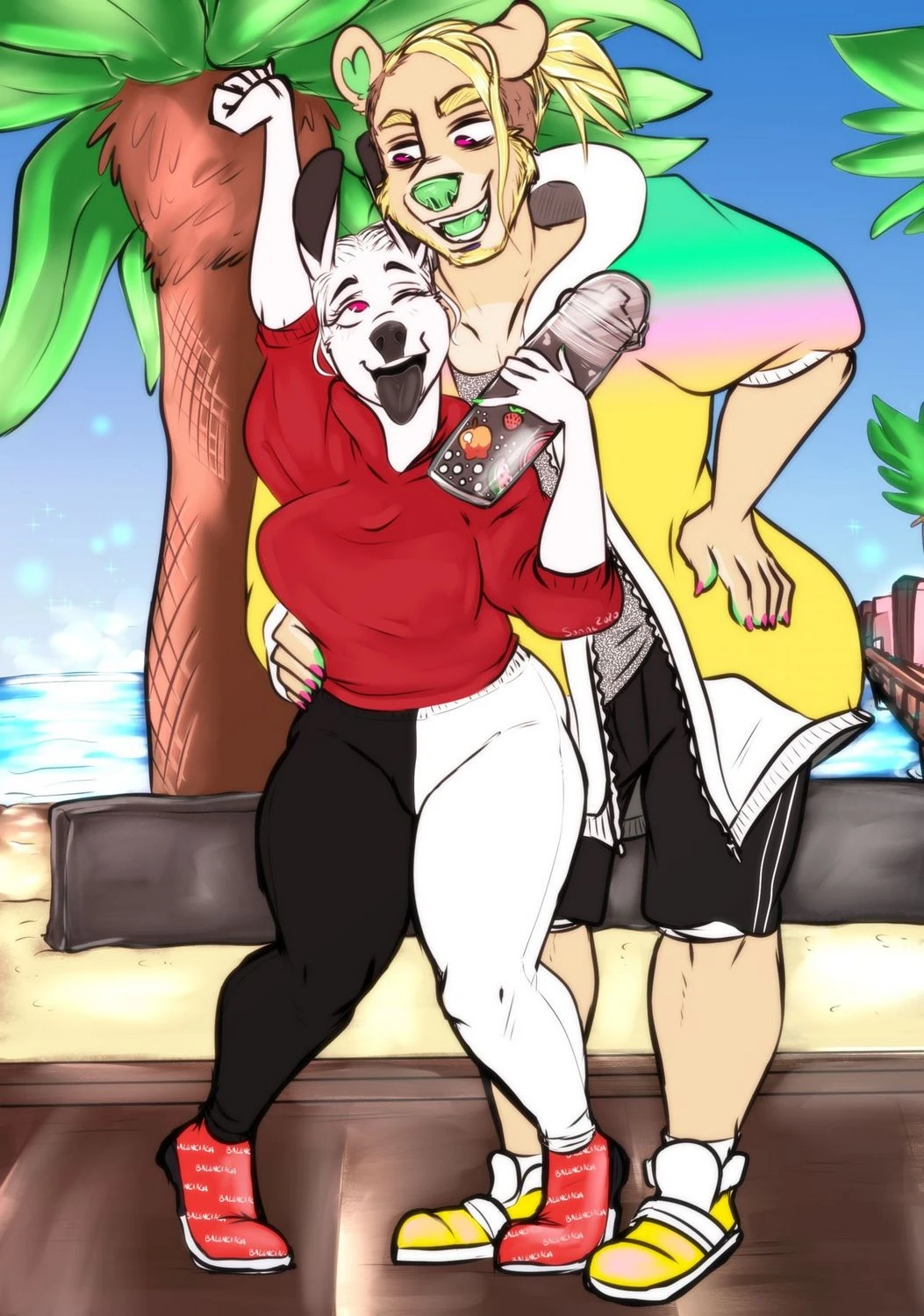 Fitness Buddies porn comic picture 1