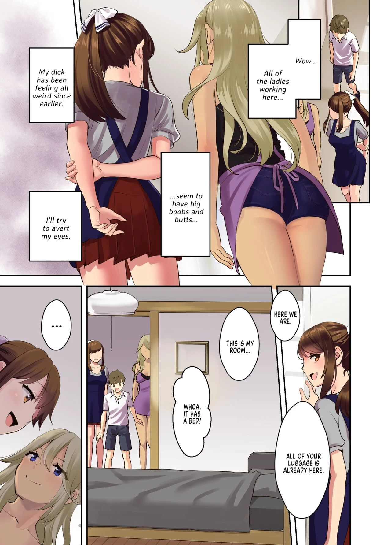 Fitness Training Camp with Sexy Older Ladies | Ecchi na Onee-san to Tairyoku Zukuri Gasshuku o Suru Hanashi. porn comic picture 11