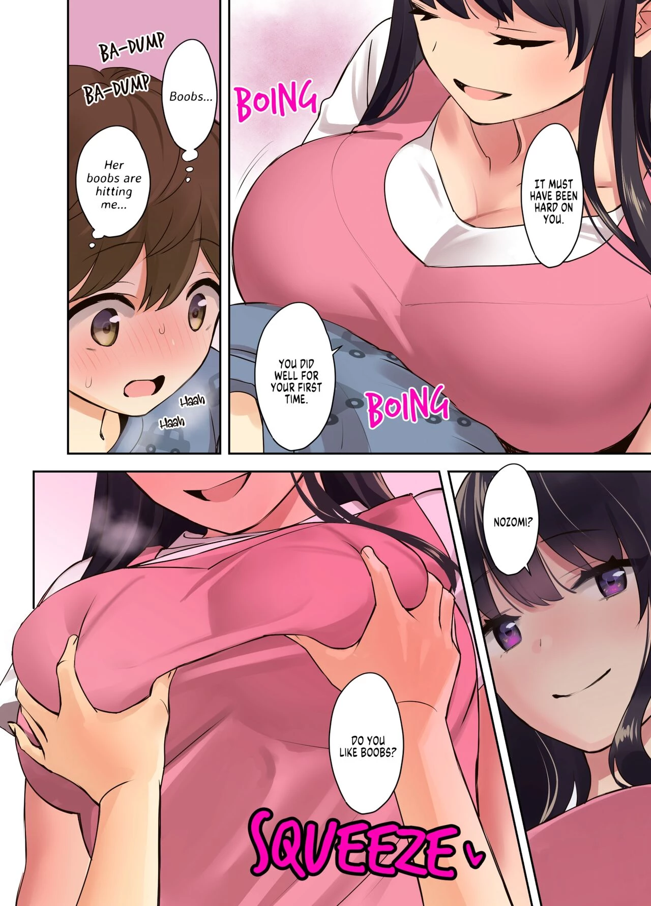 Fitness Training Camp with Sexy Older Ladies | Ecchi na Onee-san to Tairyoku Zukuri Gasshuku o Suru Hanashi. porn comic picture 34
