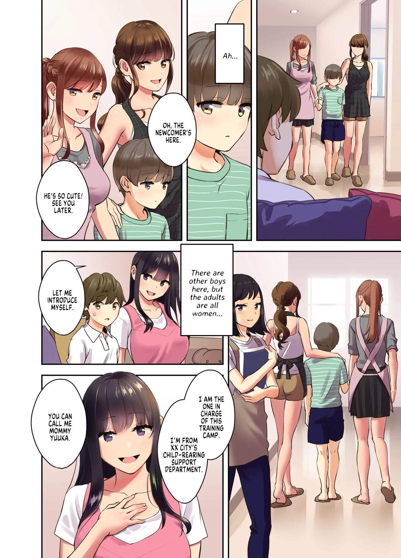Fitness Training Camp with Sexy Older Ladies | Ecchi na Onee-san to Tairyoku Zukuri Gasshuku o Suru Hanashi. porn comic picture 8